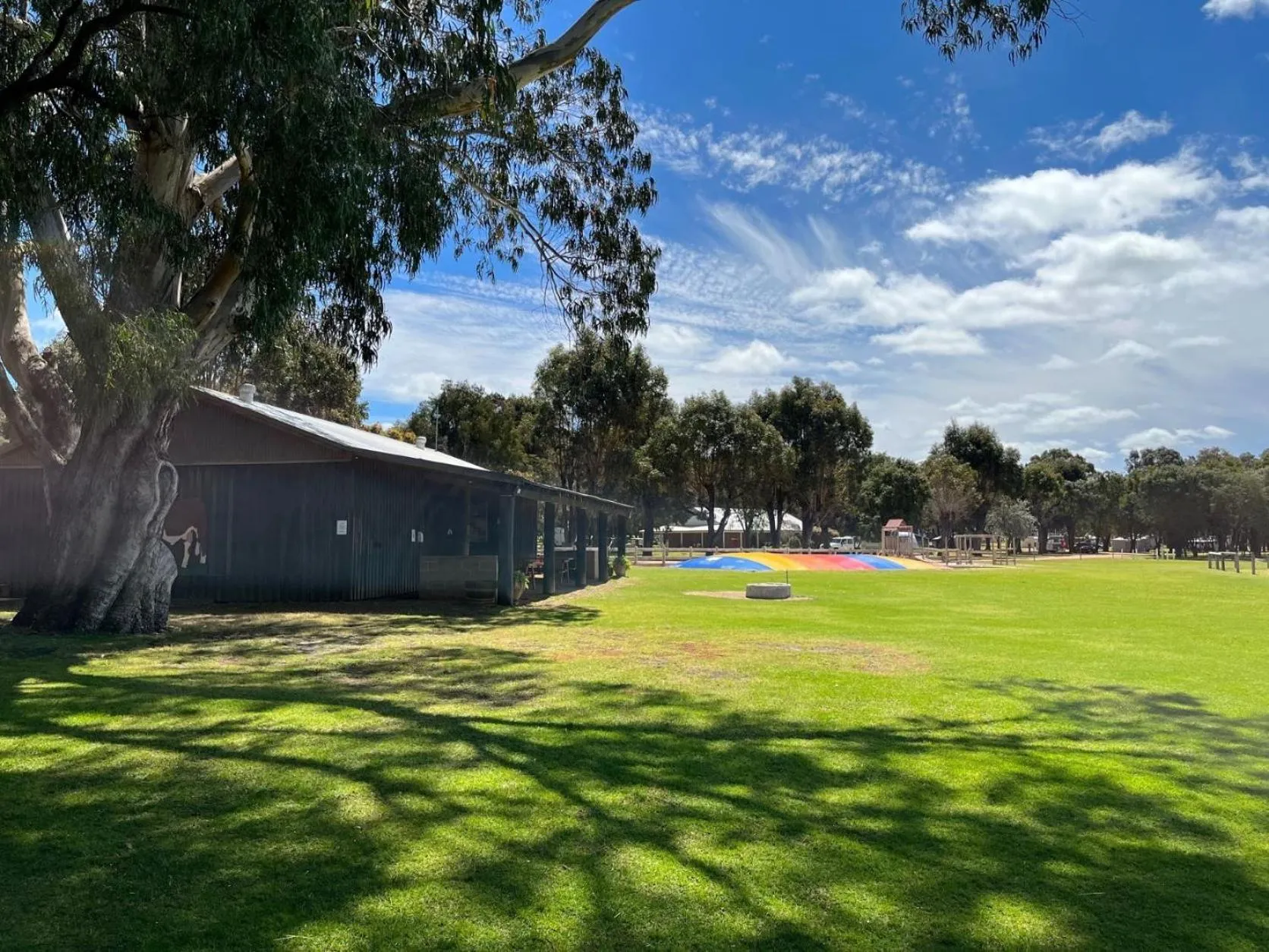Natural landscape in BIG4 Taunton Farm