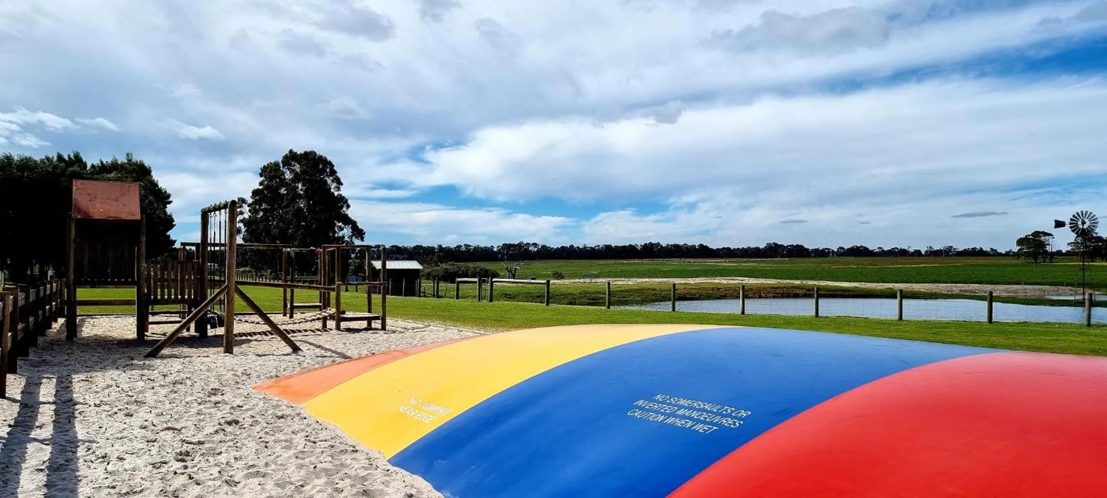 Children play ground in BIG4 Taunton Farm