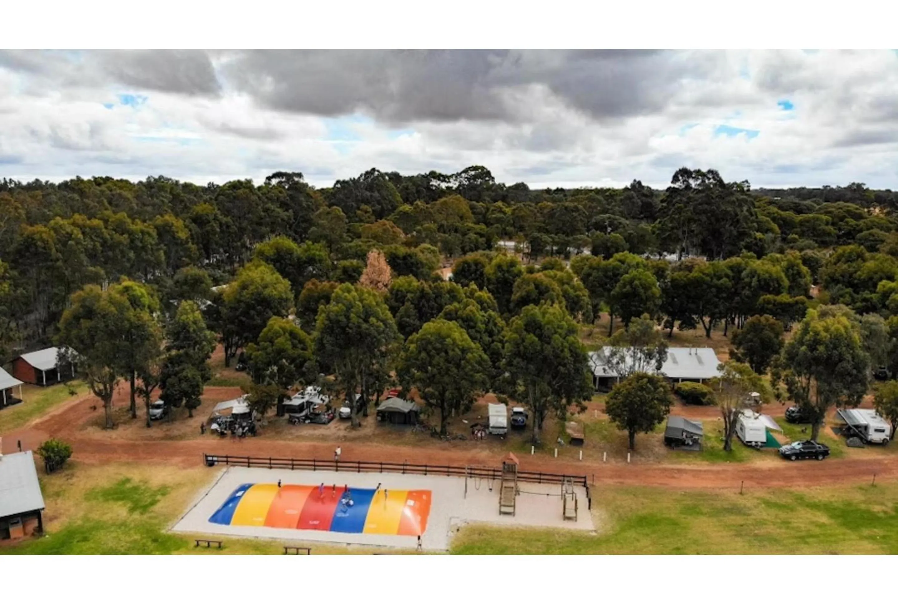 Children play ground in Discovery Parks Margaret River