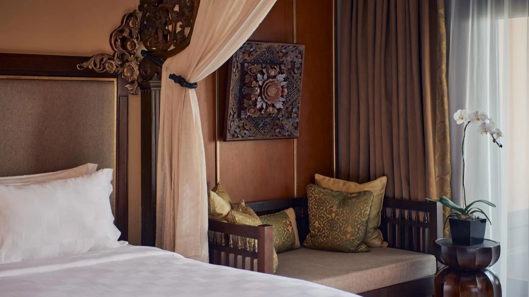 Bedroom, Bed in AYANA Resort Bali