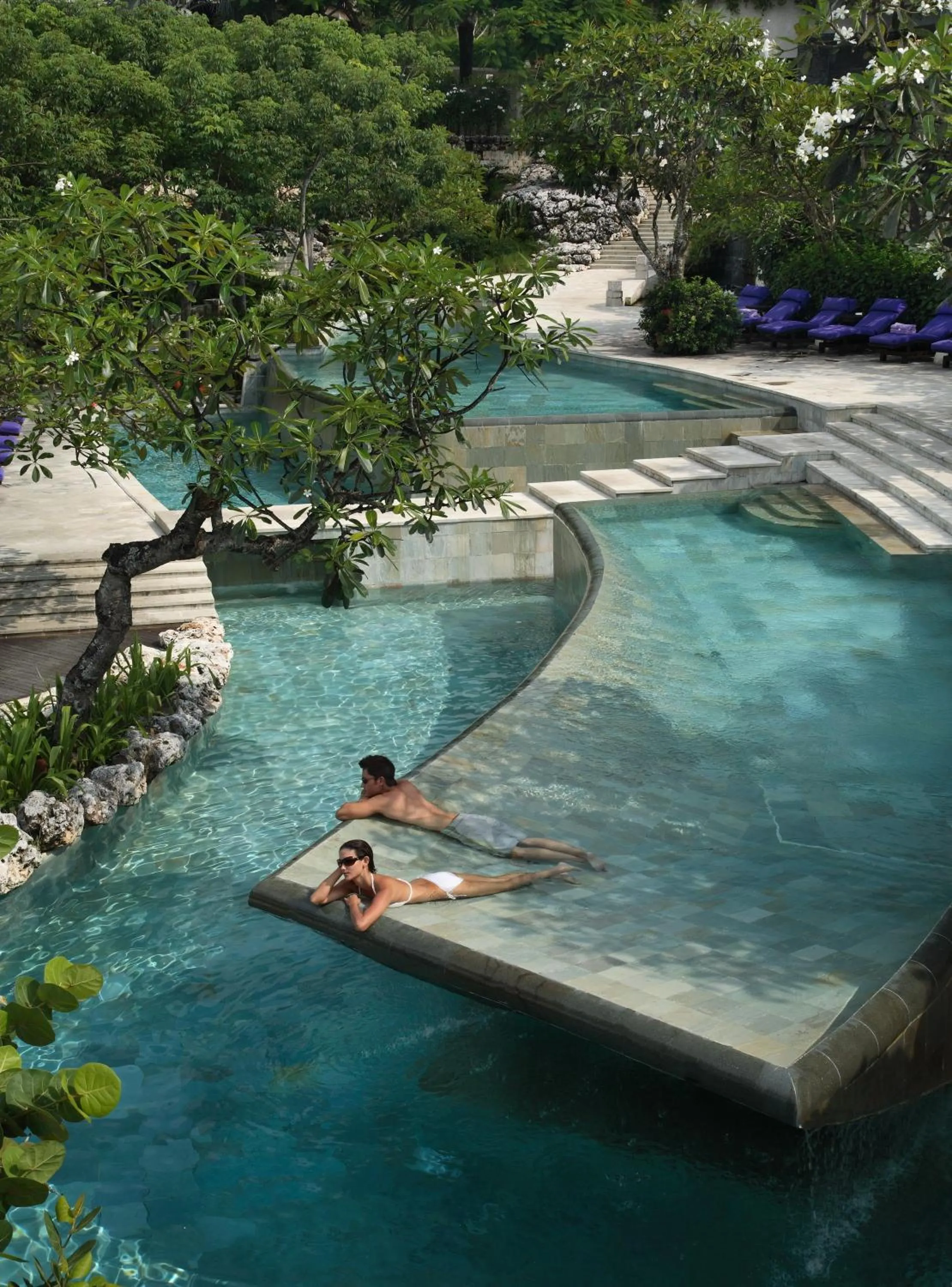 Swimming pool in AYANA Resort Bali
