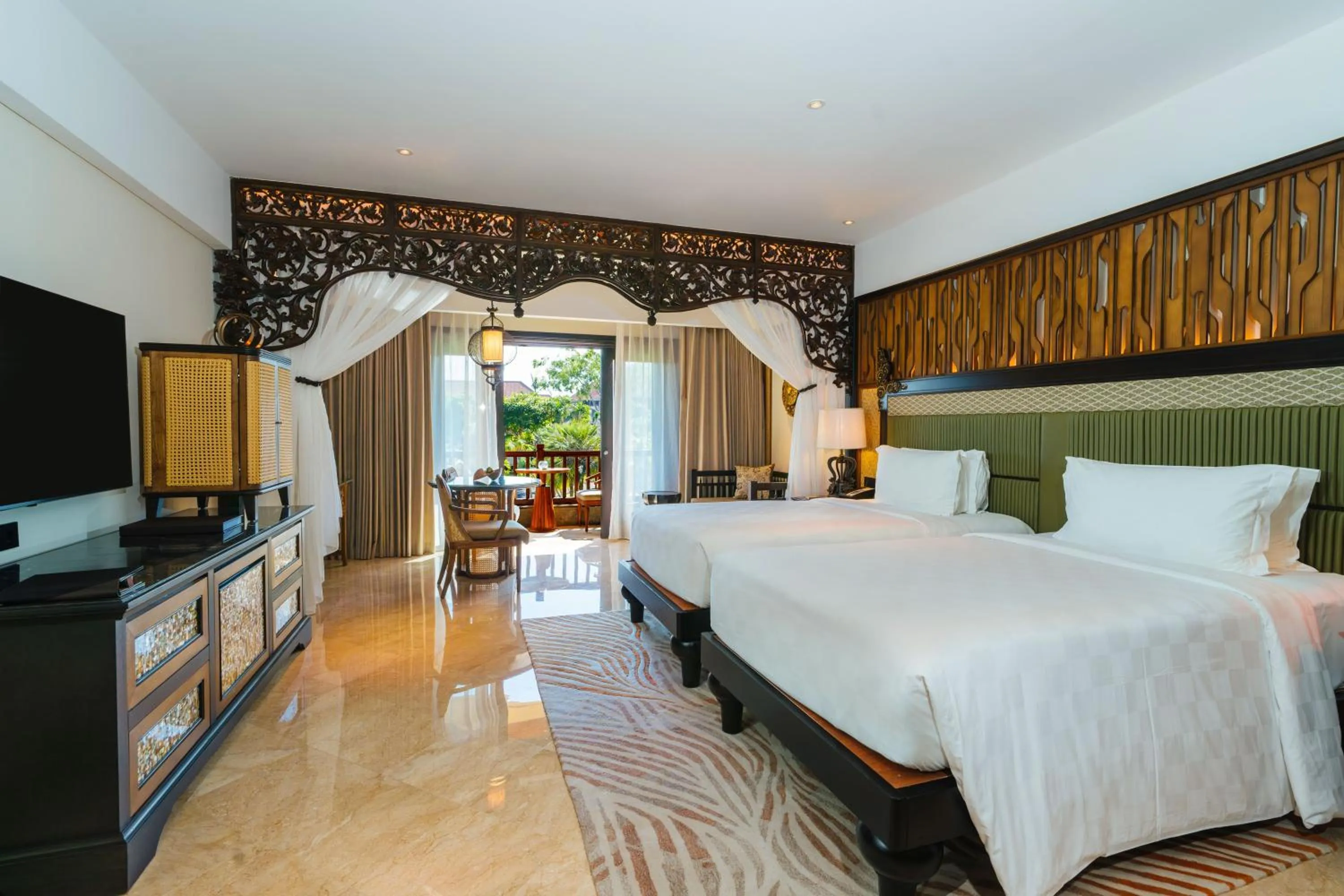 Bedroom, Bed in AYANA Resort Bali