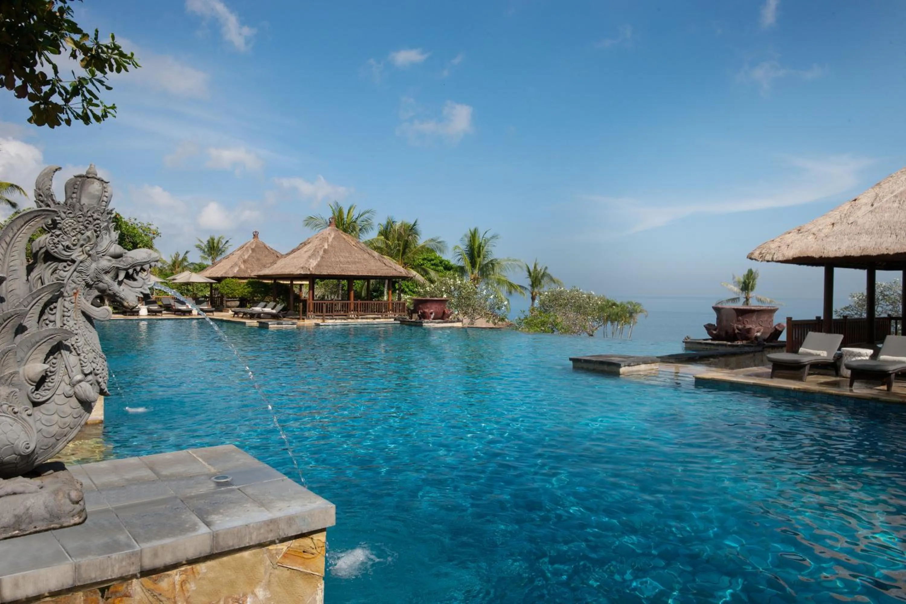 Swimming pool in AYANA Resort Bali