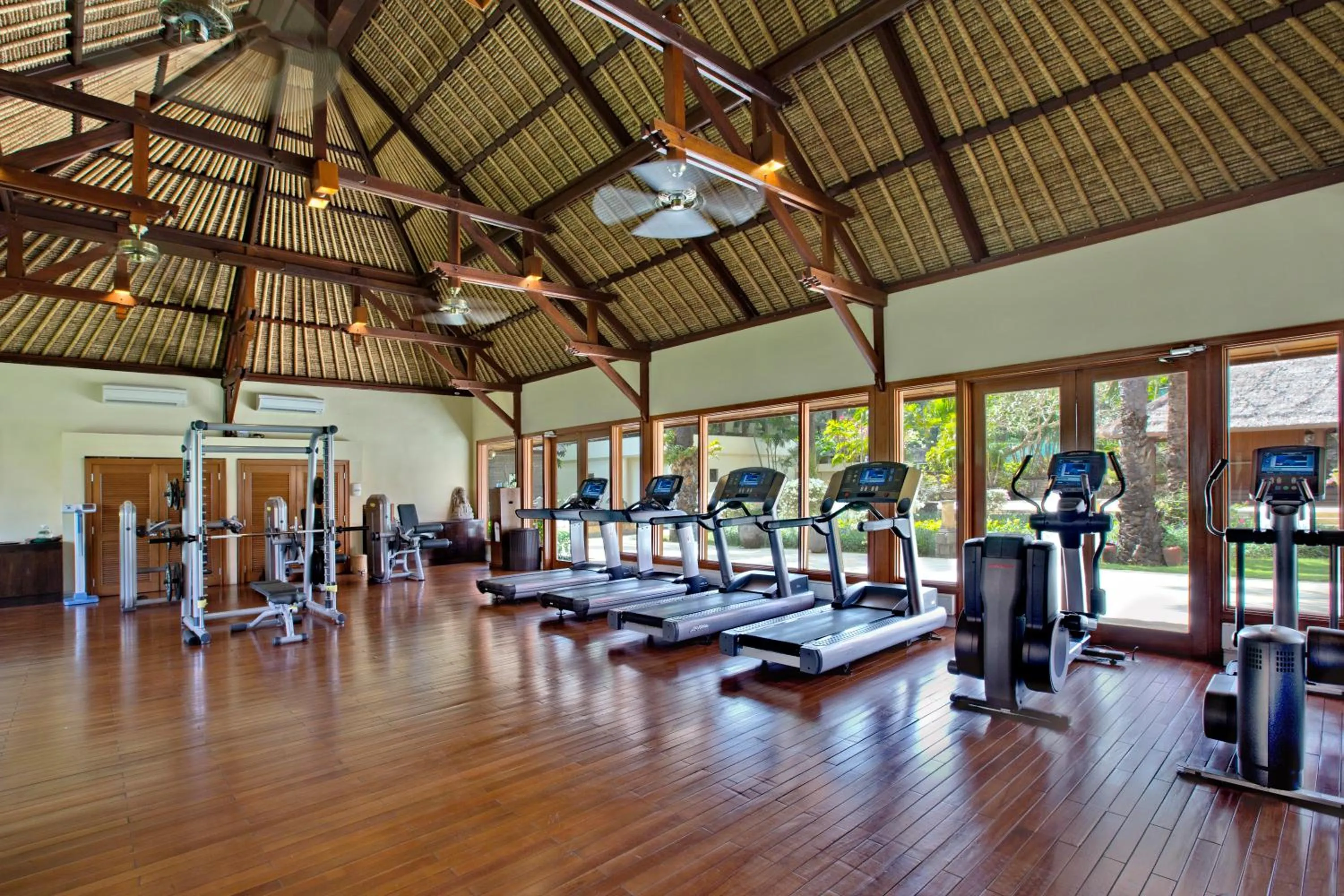 Fitness centre/facilities in AYANA Resort Bali