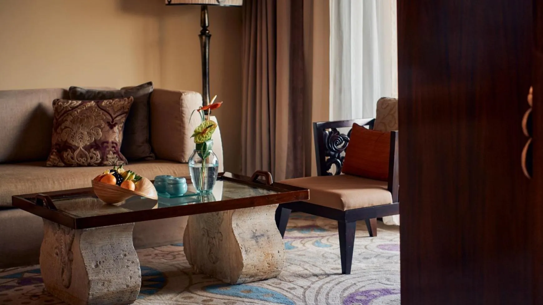 Living room in AYANA Resort Bali