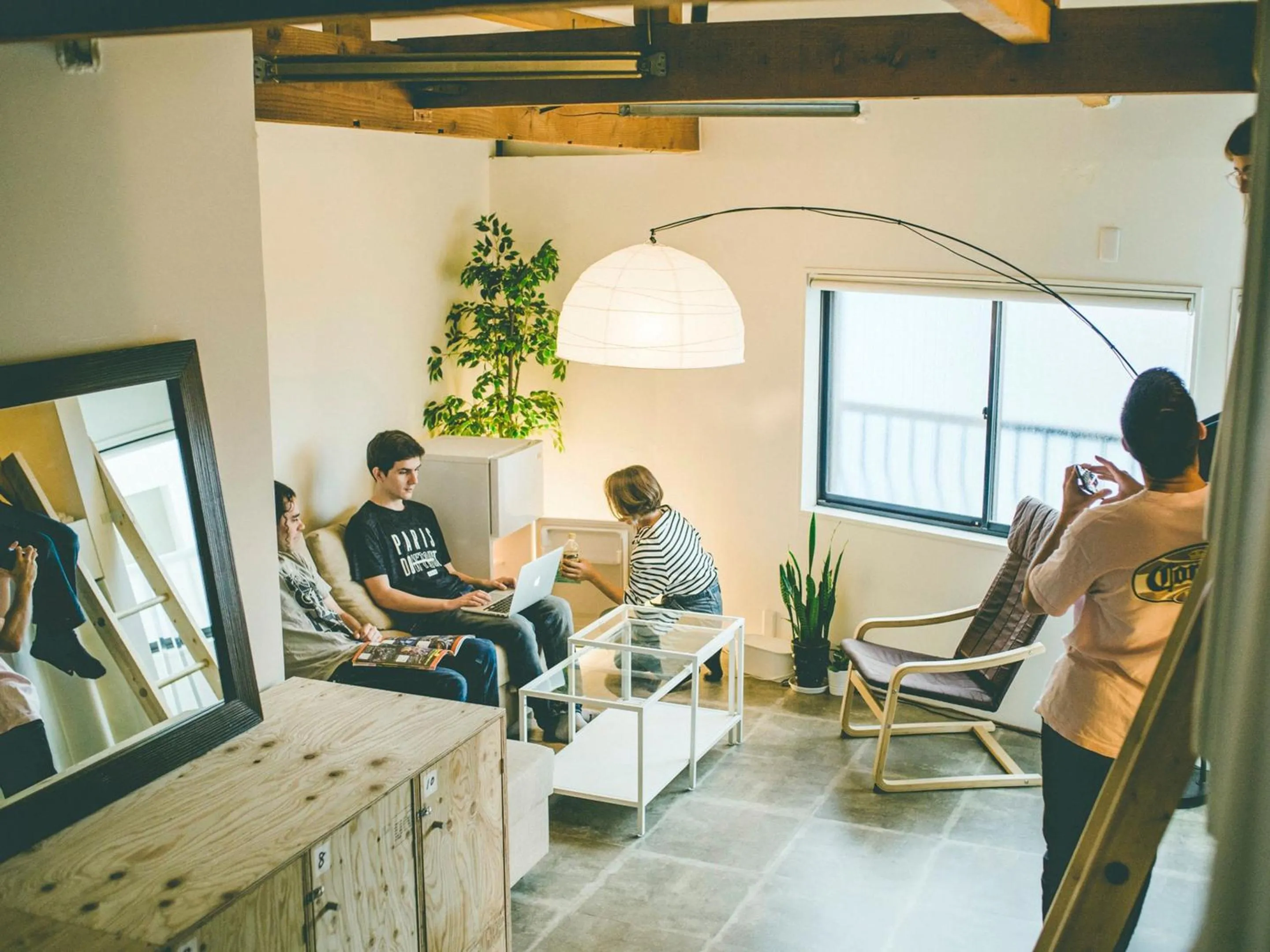 Photo of the whole room in Hippo Hostel and Cafe Bar