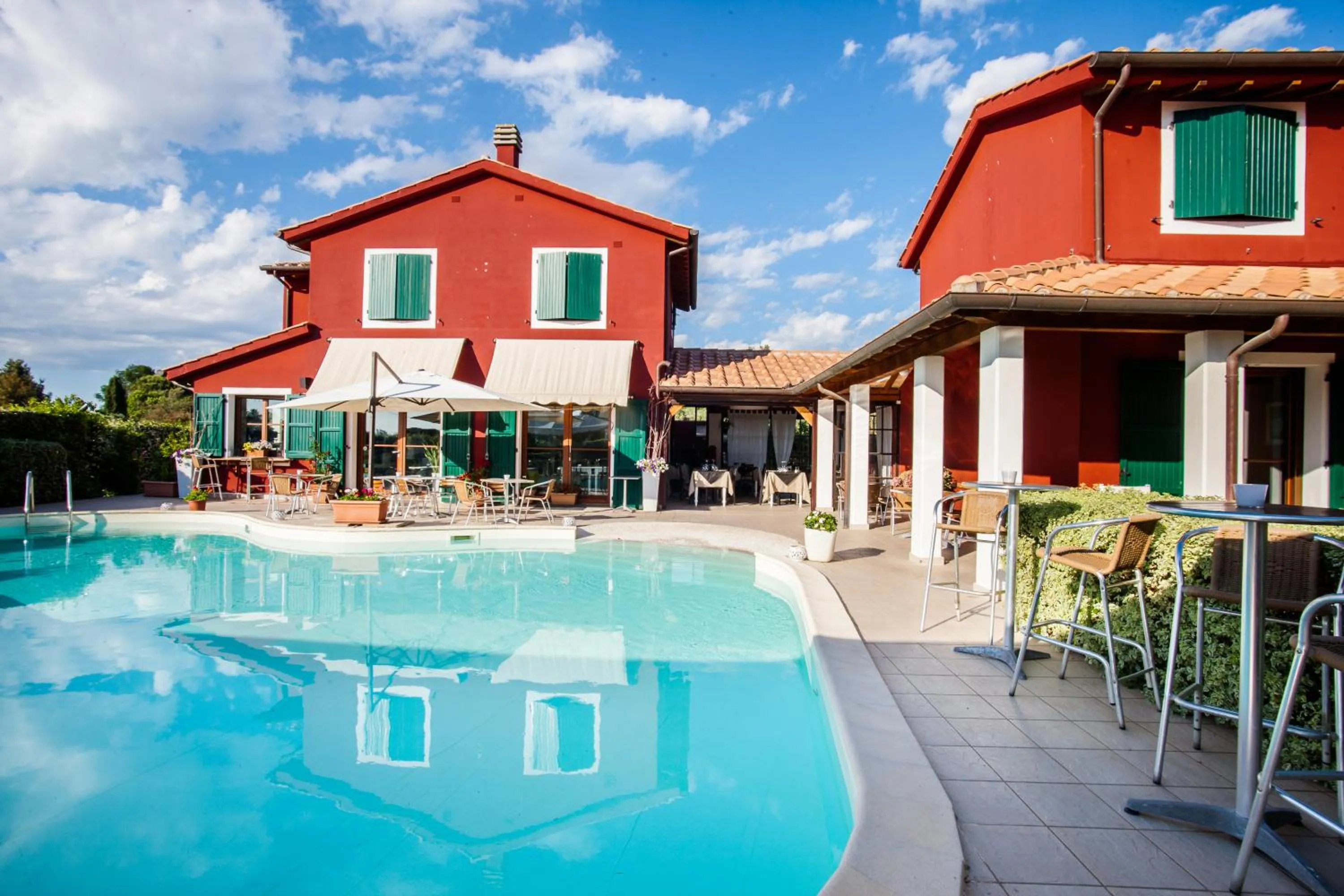 Bird's eye view in Hotel La Posta di Torrenova