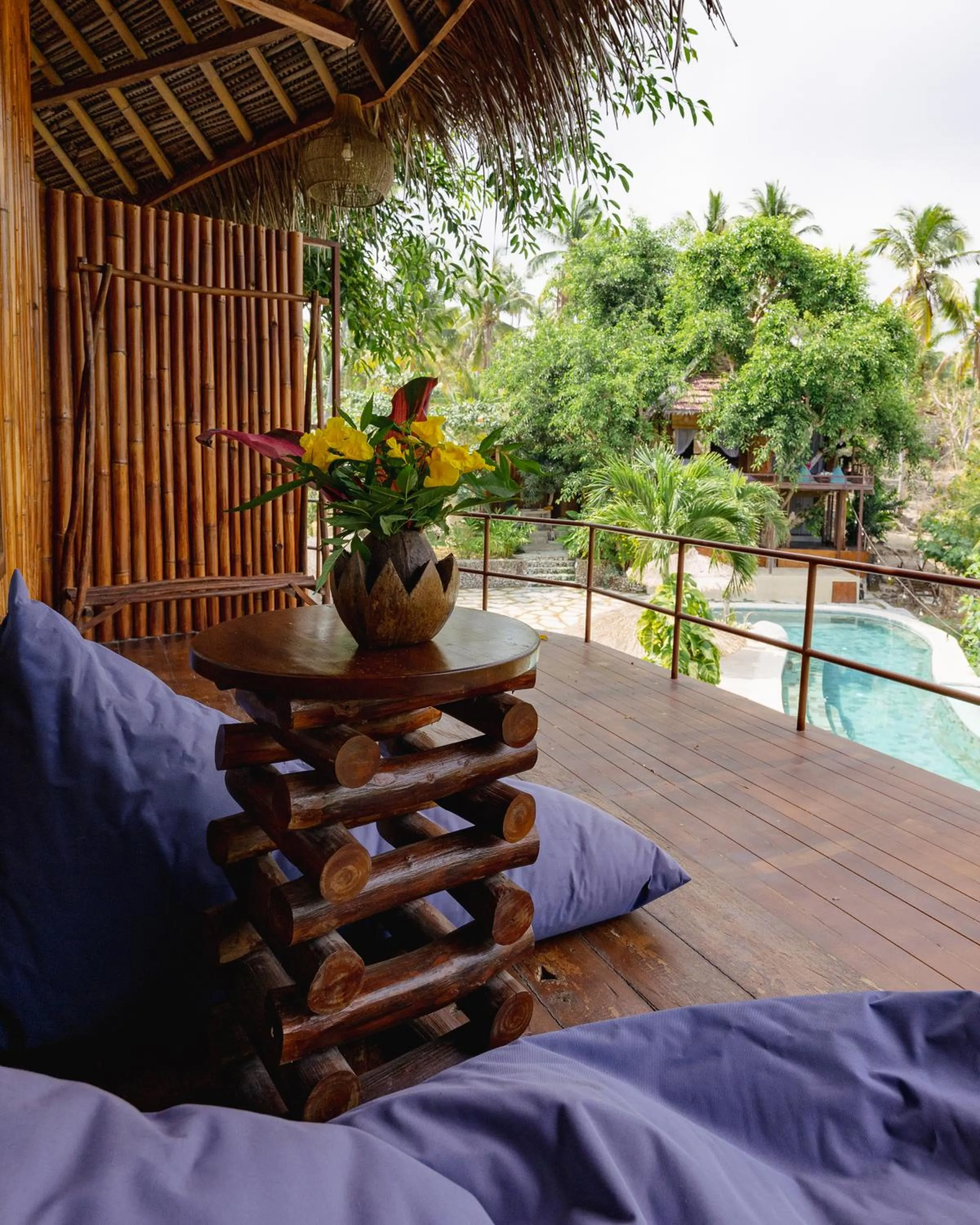 Balcony/Terrace in Gading Tree House