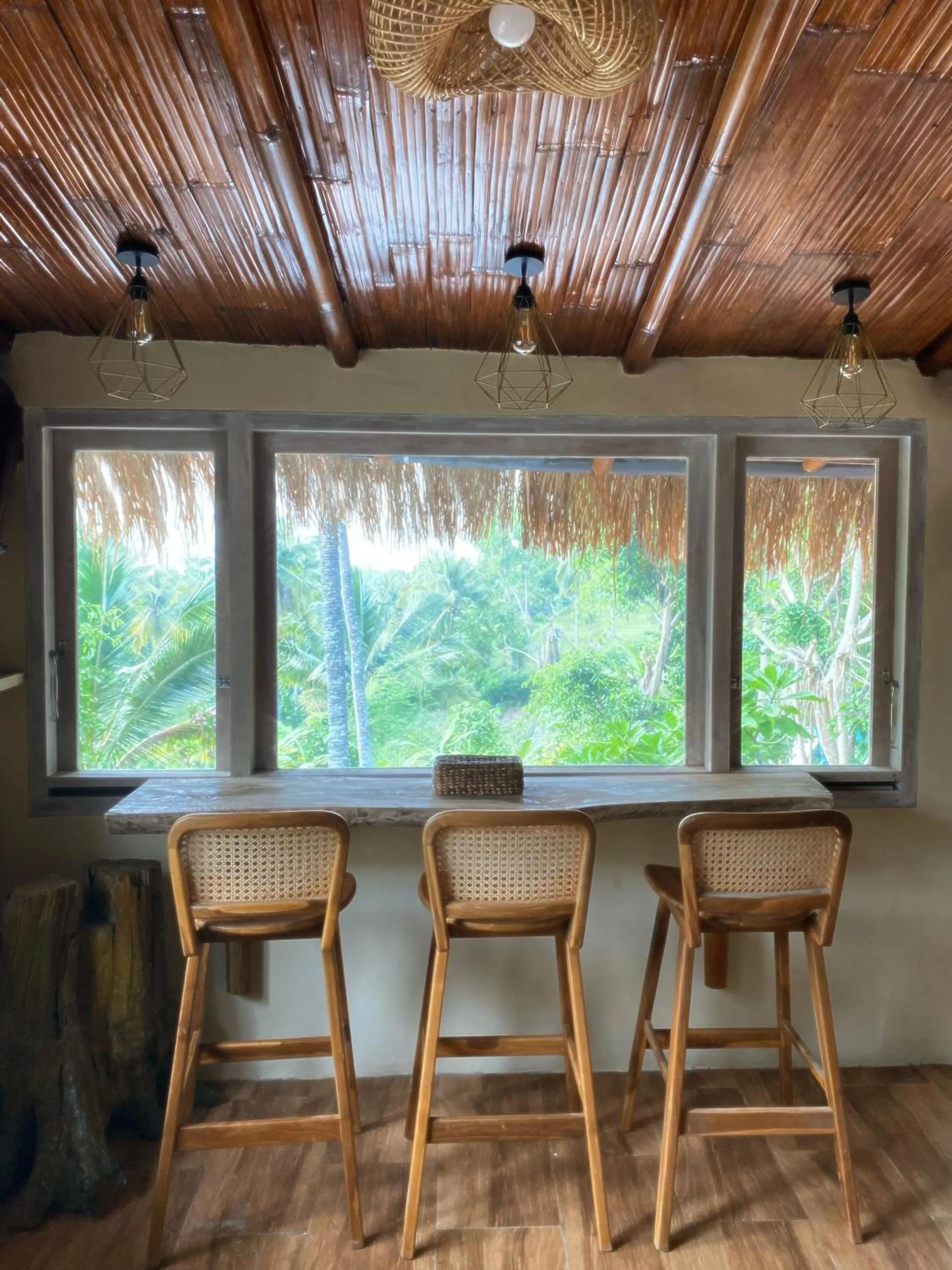 Seating area in Gading Tree House