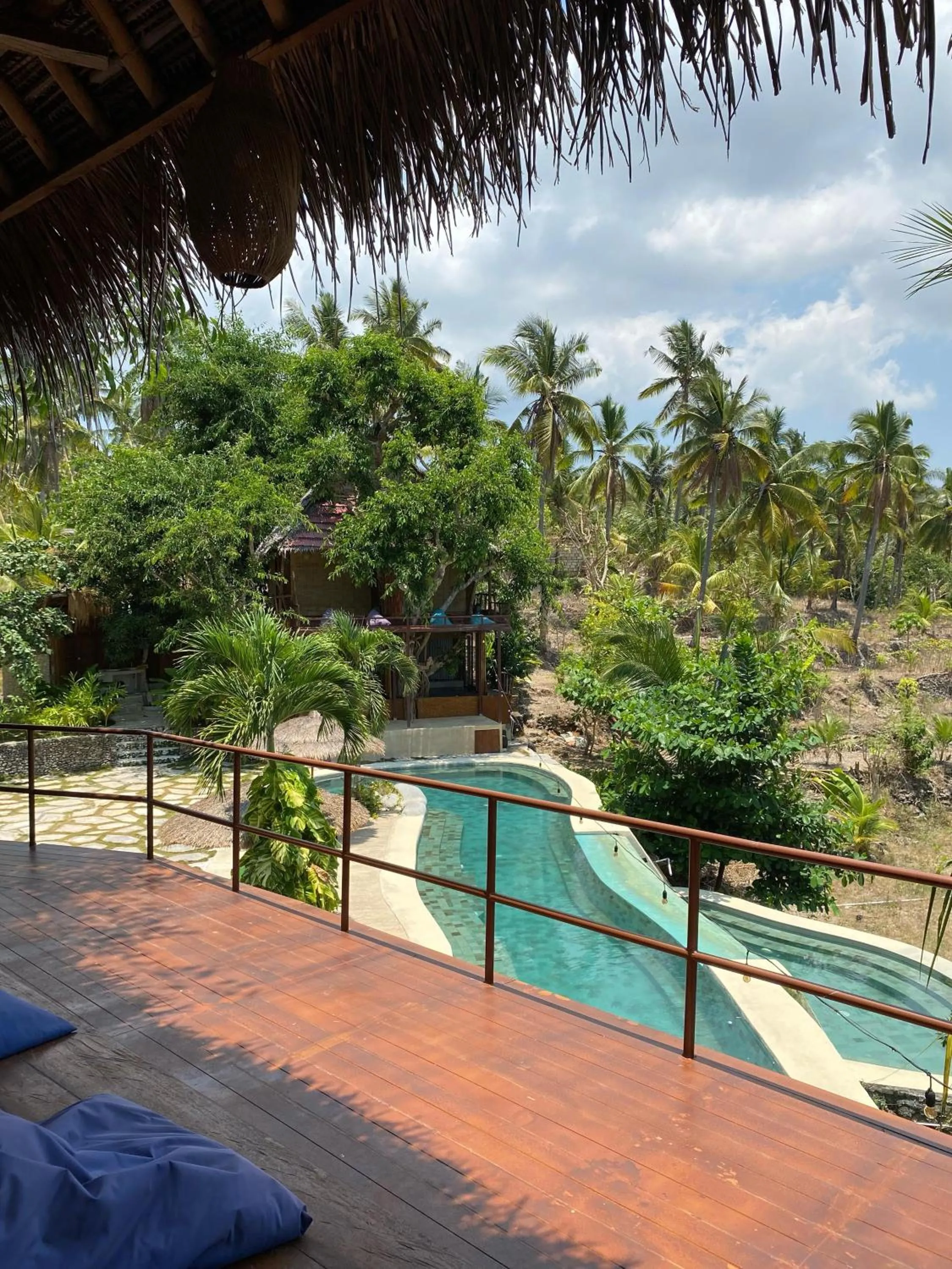 Balcony/Terrace in Gading Tree House