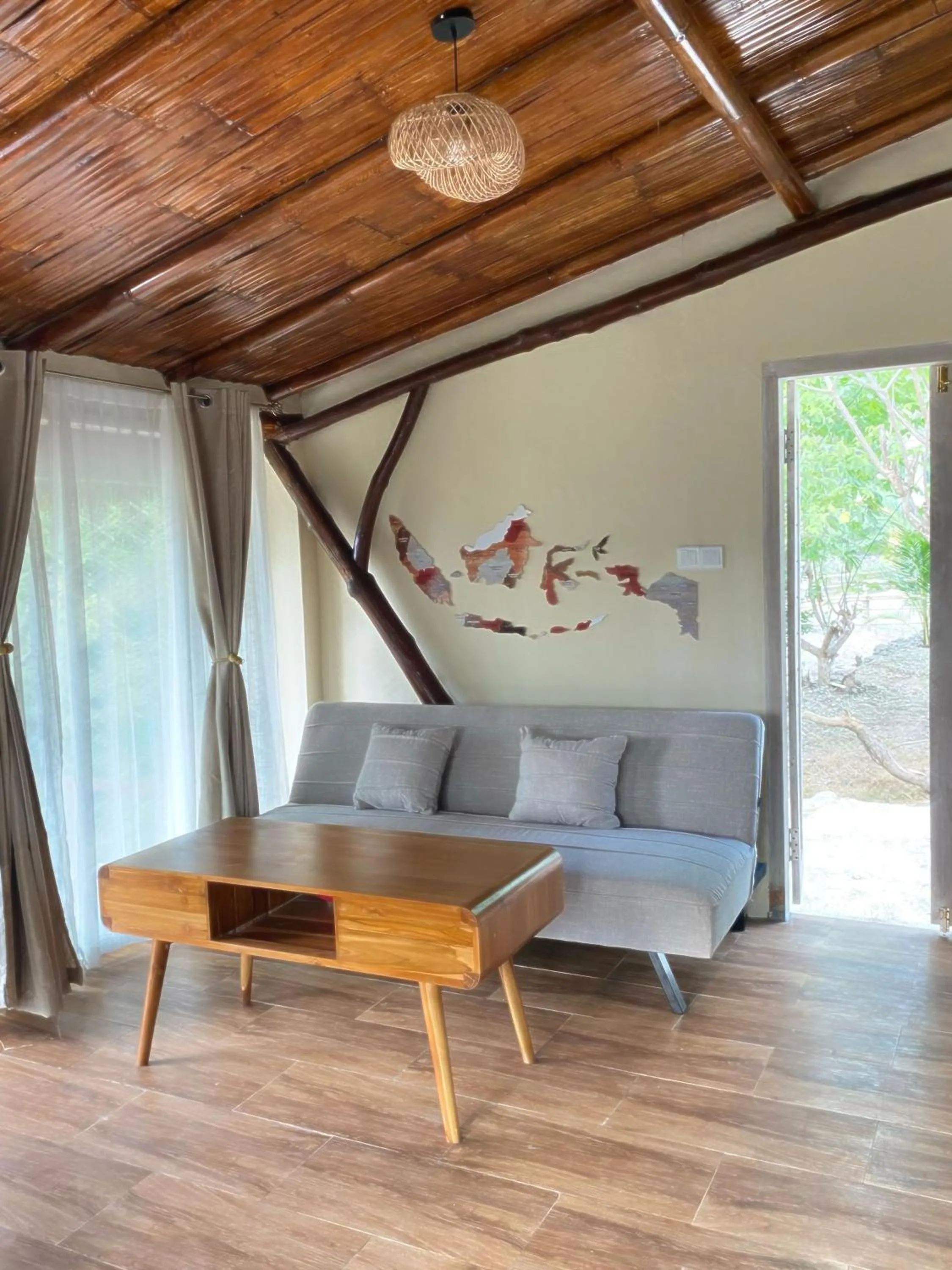 Living room in Gading Tree House