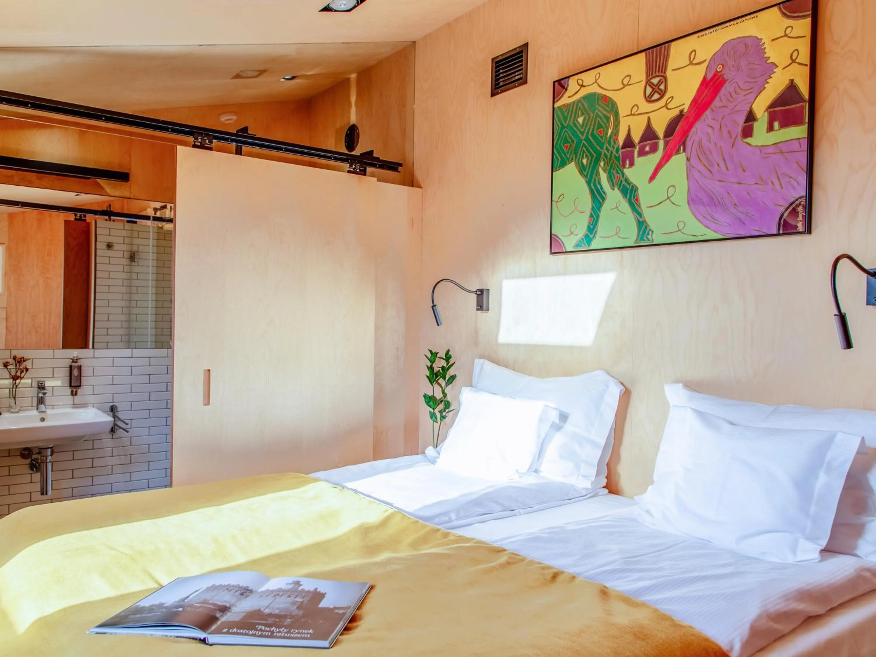 Bed in Pokoje Gościnne WIDNOKRĄG