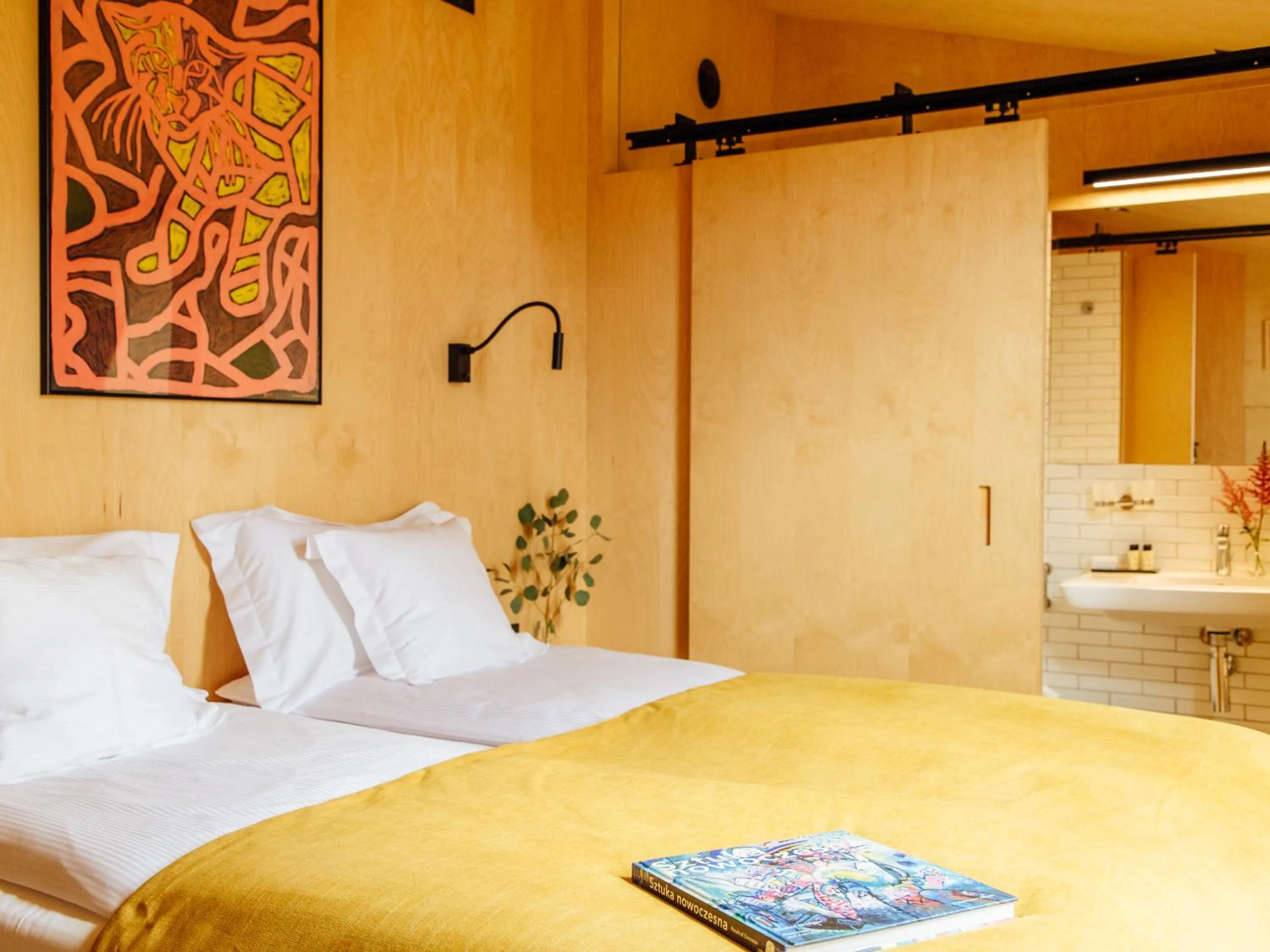 Bed in Pokoje Gościnne WIDNOKRĄG