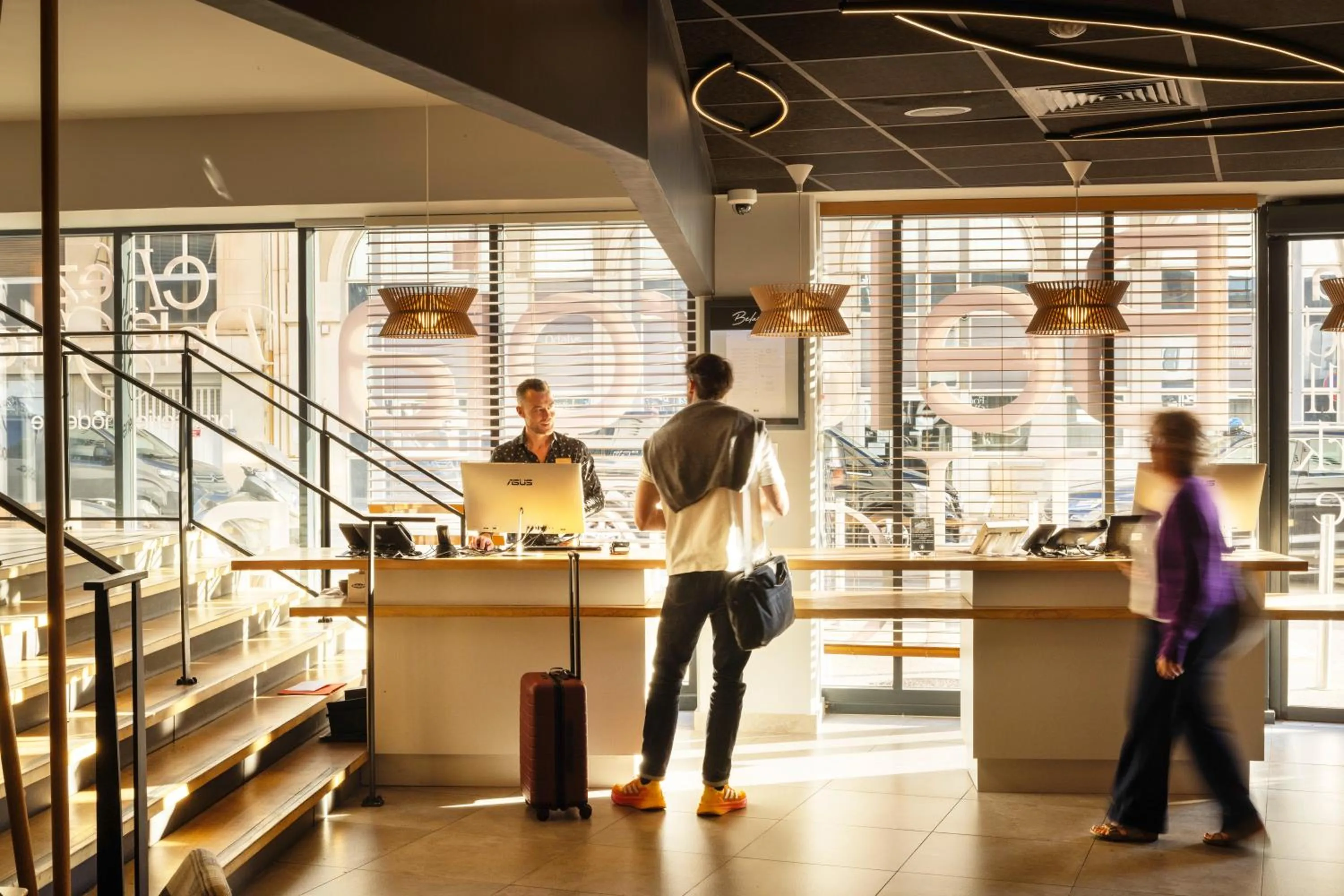 Lobby or reception in Belaroïa Montpellier Centre Saint Roch