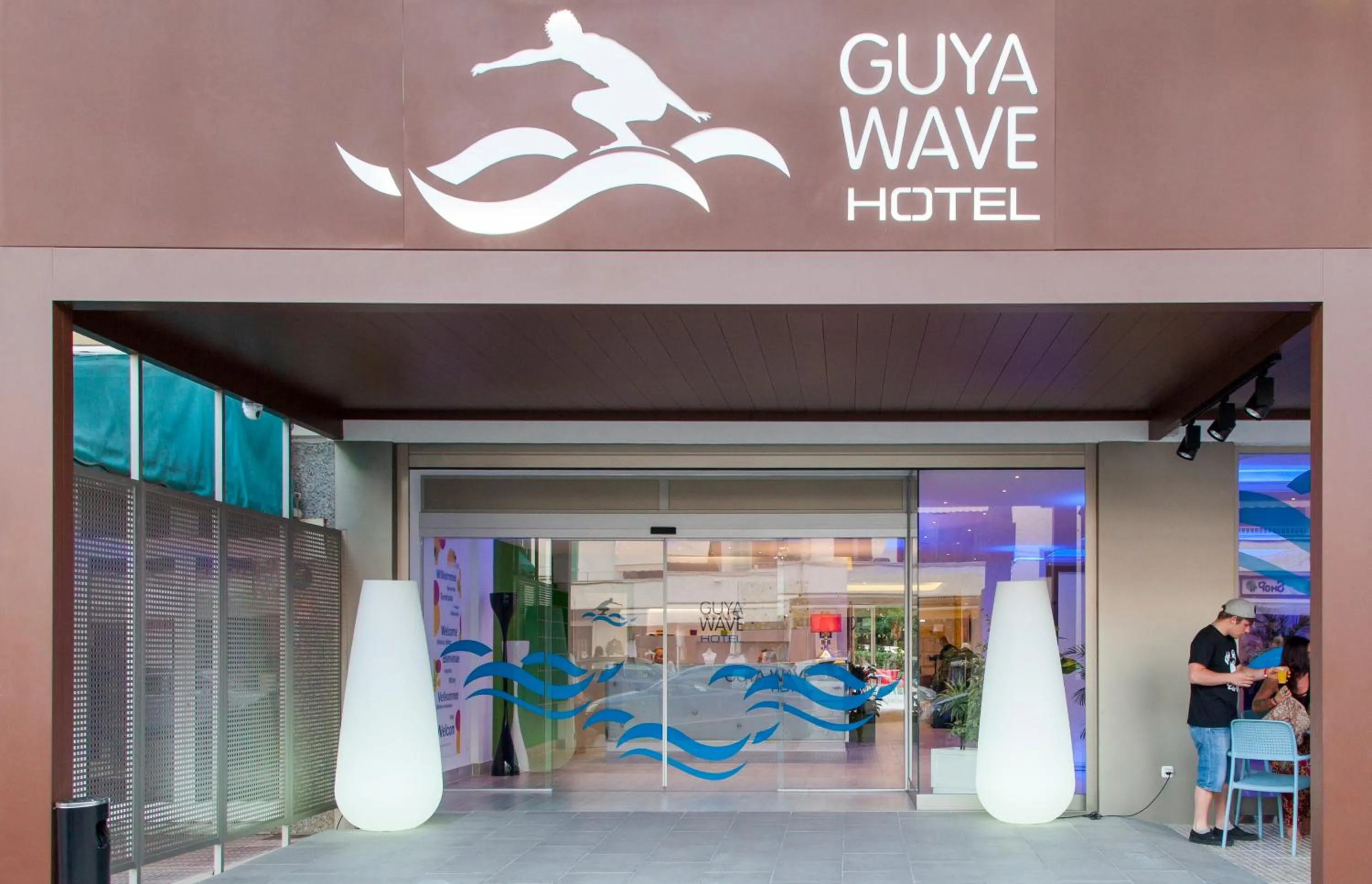 Facade/entrance in Guya Wave Hotel