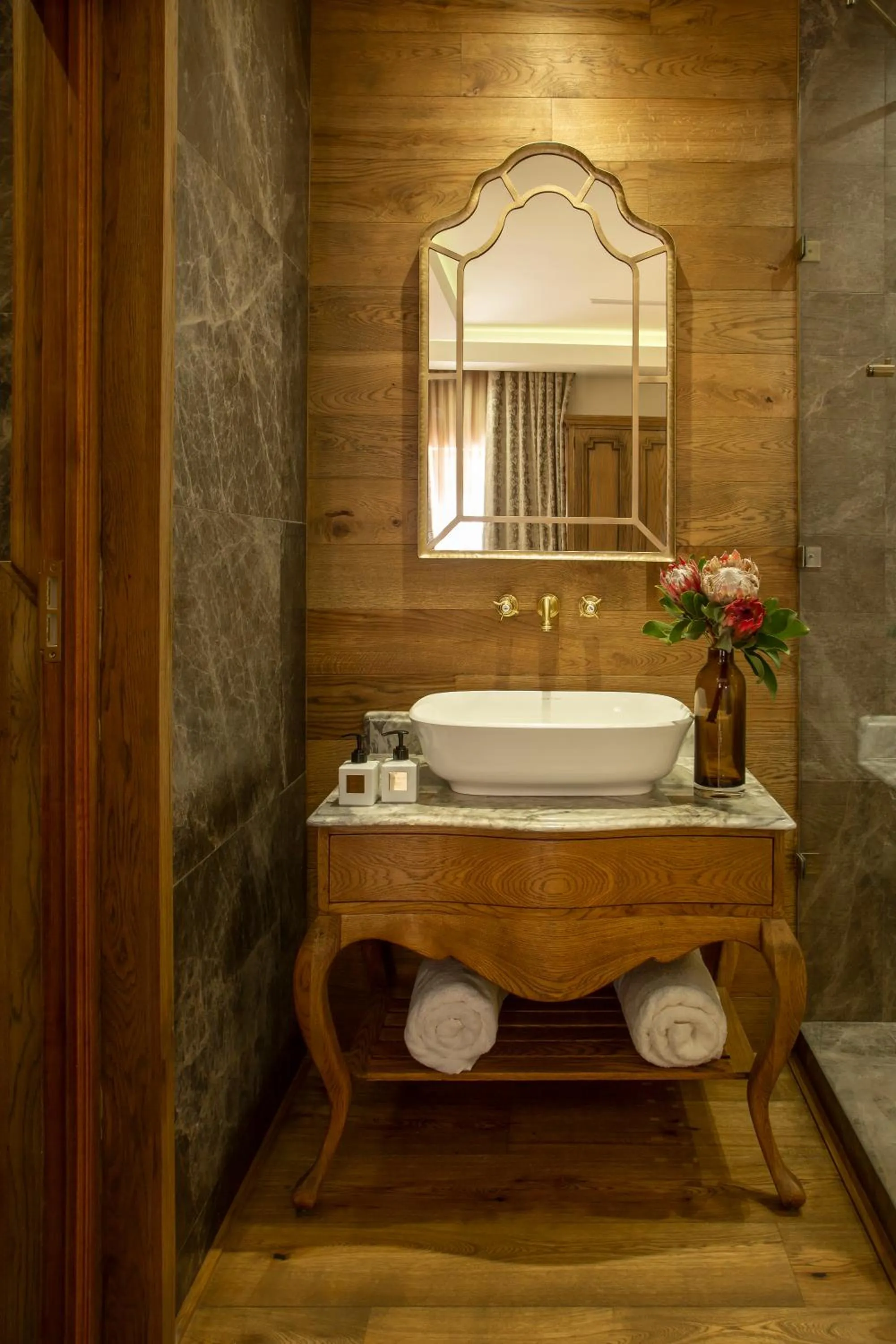 Bathroom in The Giglio Boutique Hotel at Zevenster