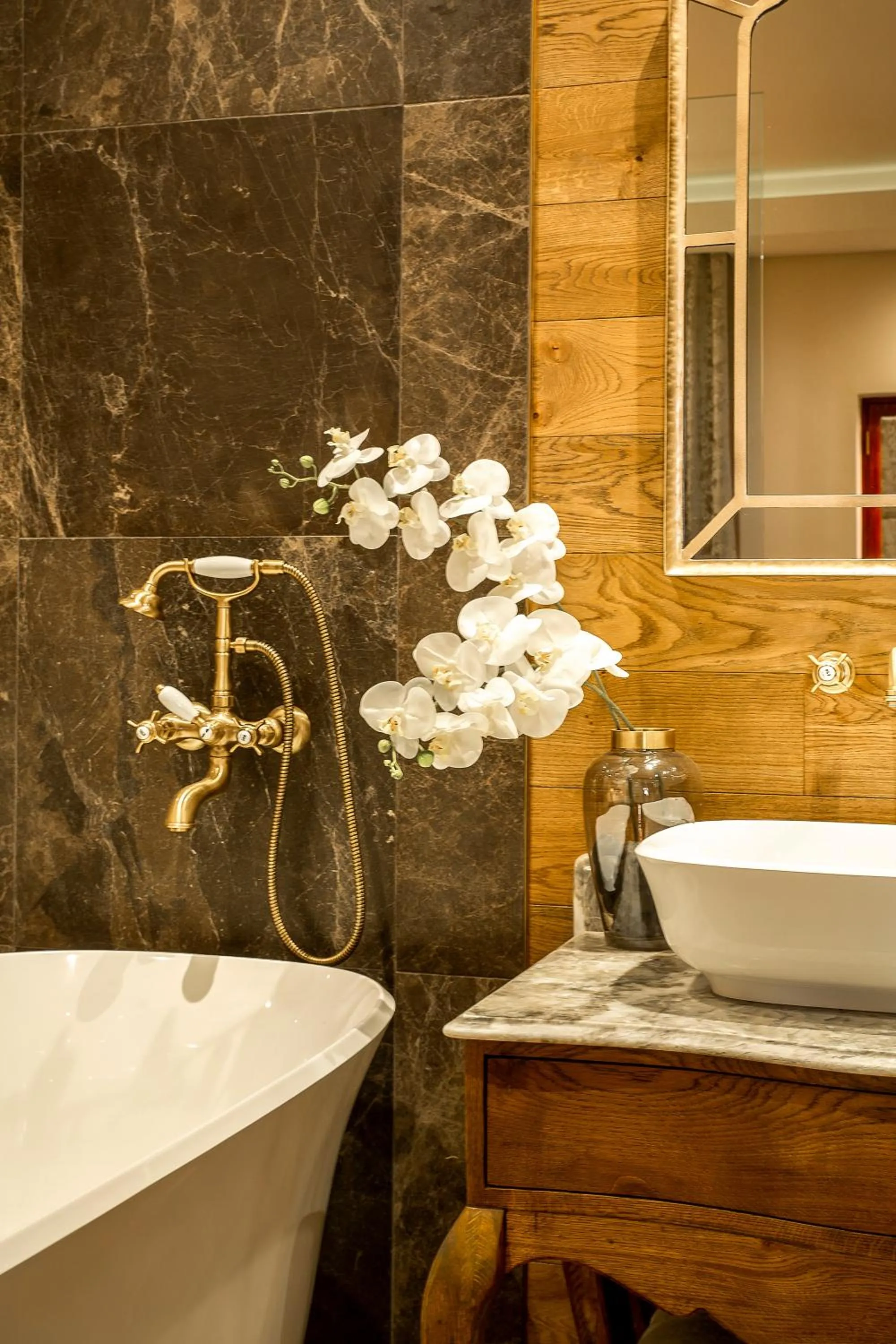 Bathroom in The Giglio Boutique Hotel at Zevenster