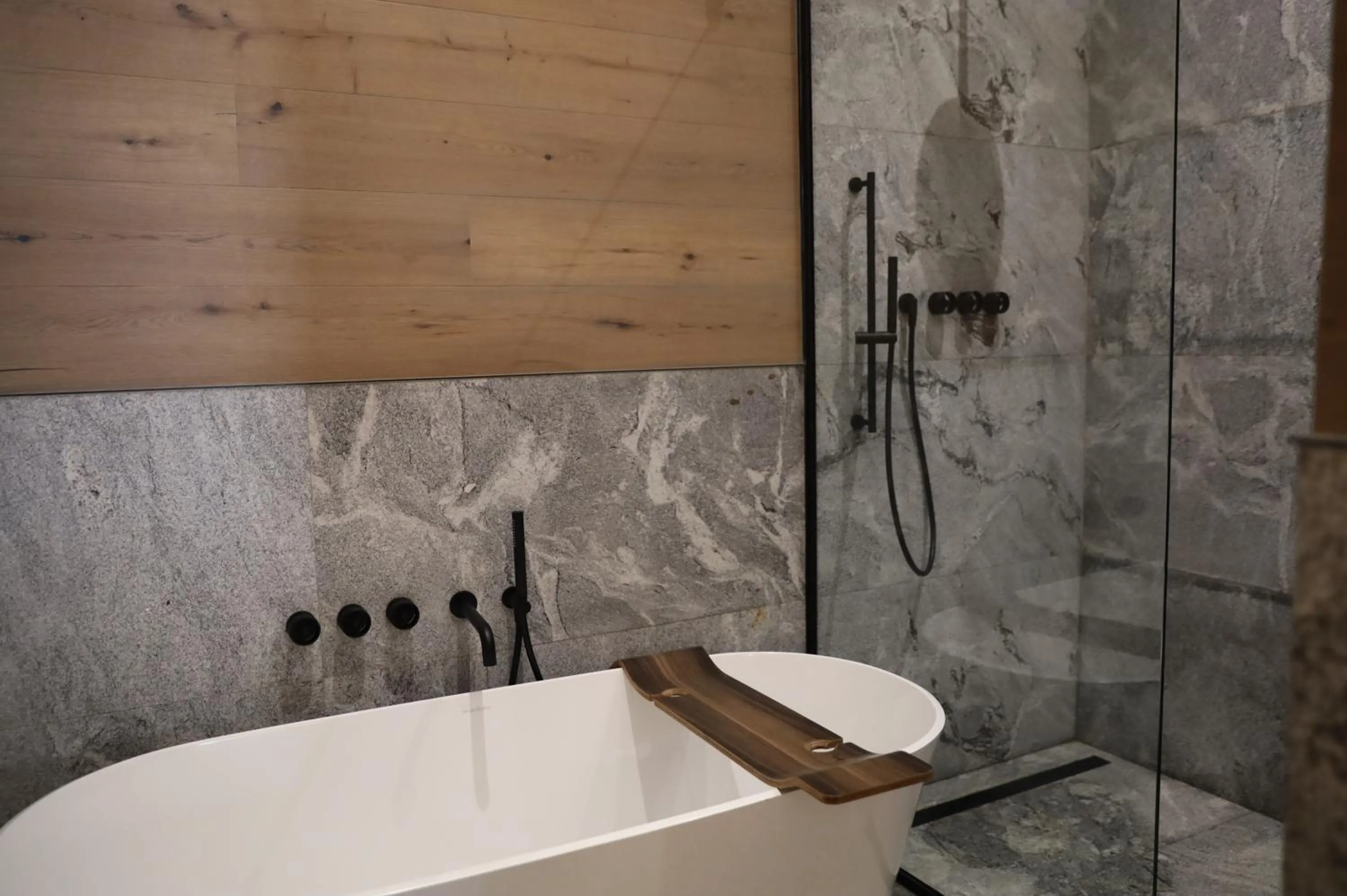 Bathroom in The Giglio Boutique Hotel at Zevenster