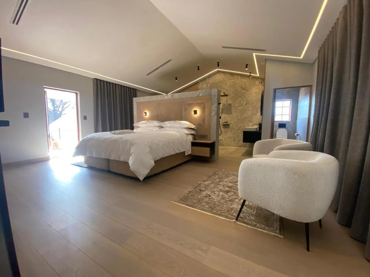 Bedroom, Bed in The Giglio Boutique Hotel at Zevenster