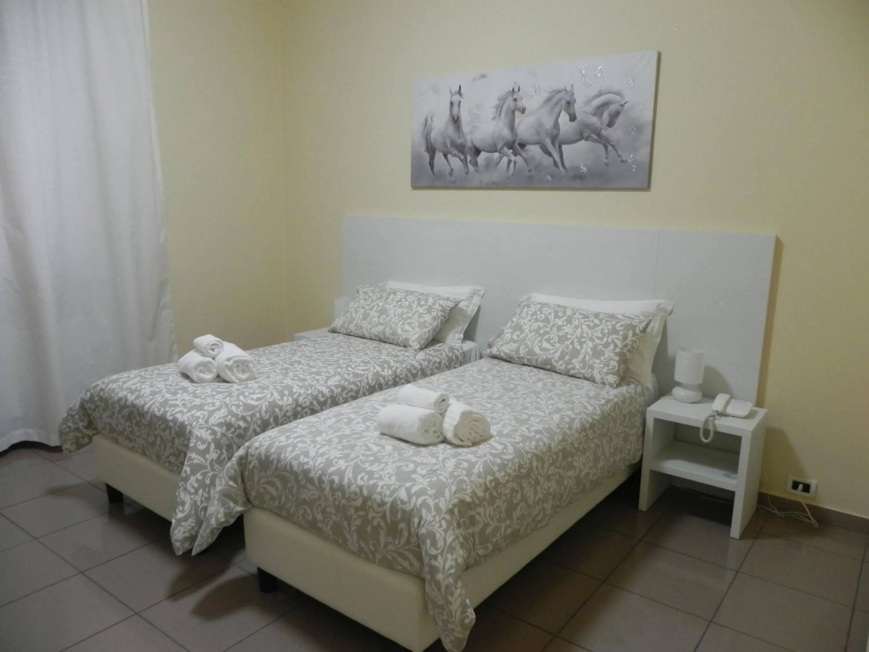 Bed in Hotel Villa Romana