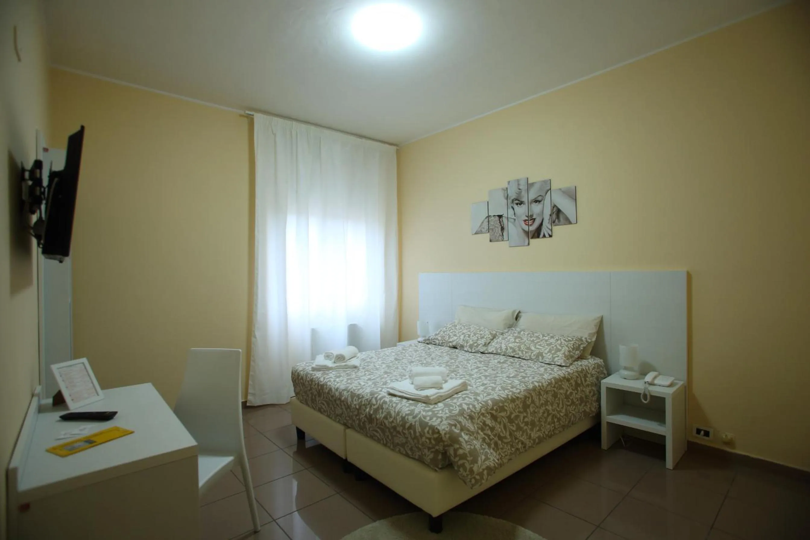 Bed in Hotel Villa Romana