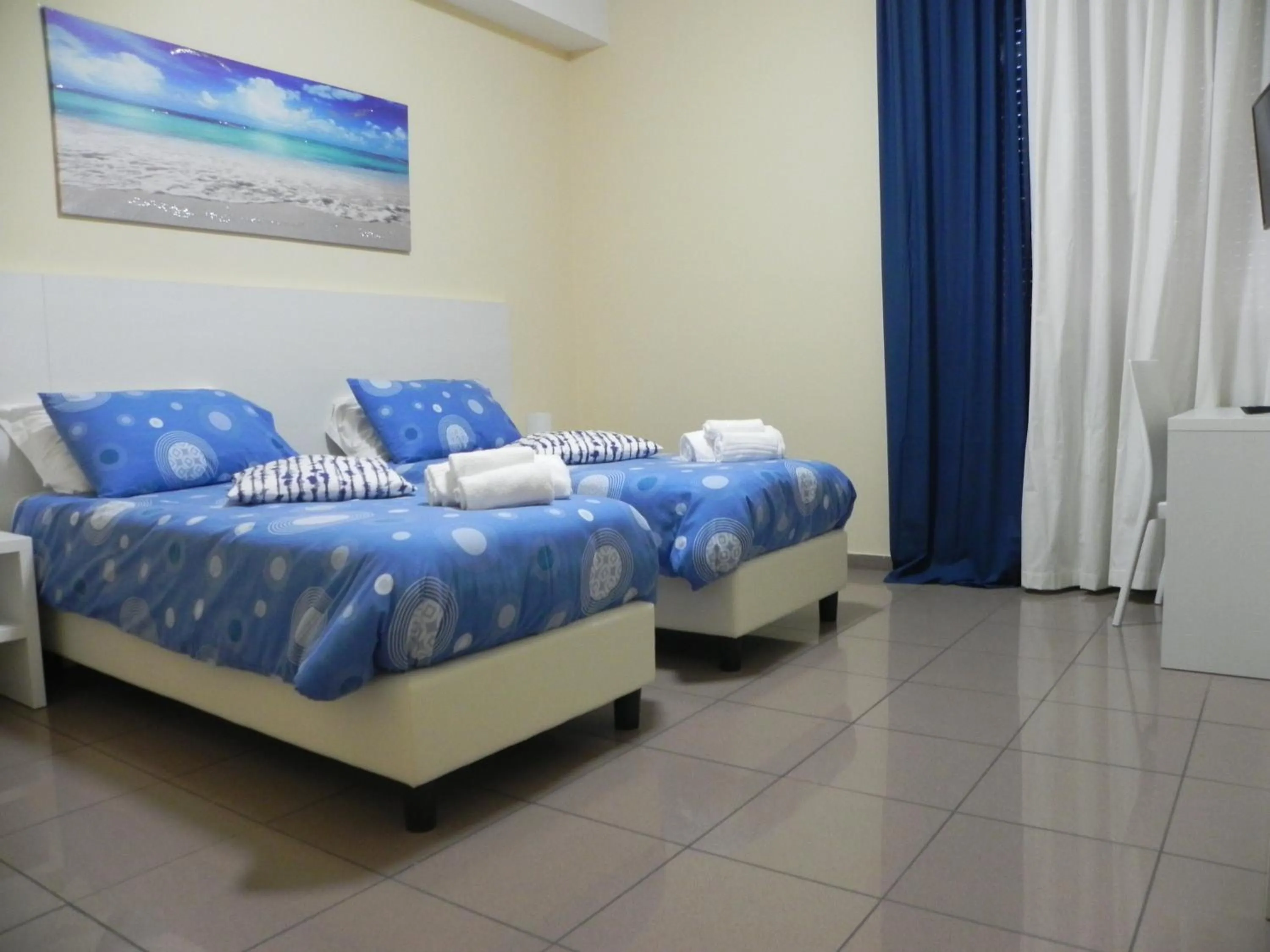 Bed in Hotel Villa Romana