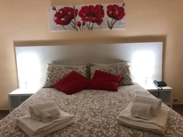 Bed in Hotel Villa Romana
