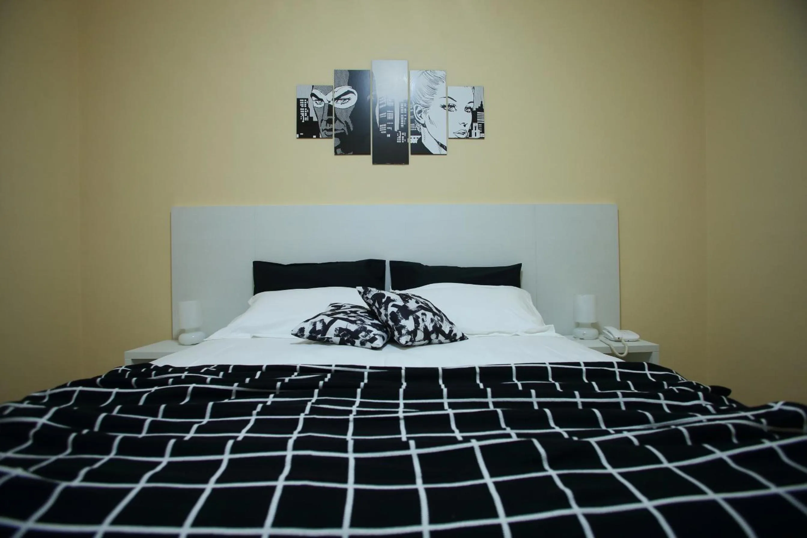 Bedroom, Bed in Hotel Villa Romana