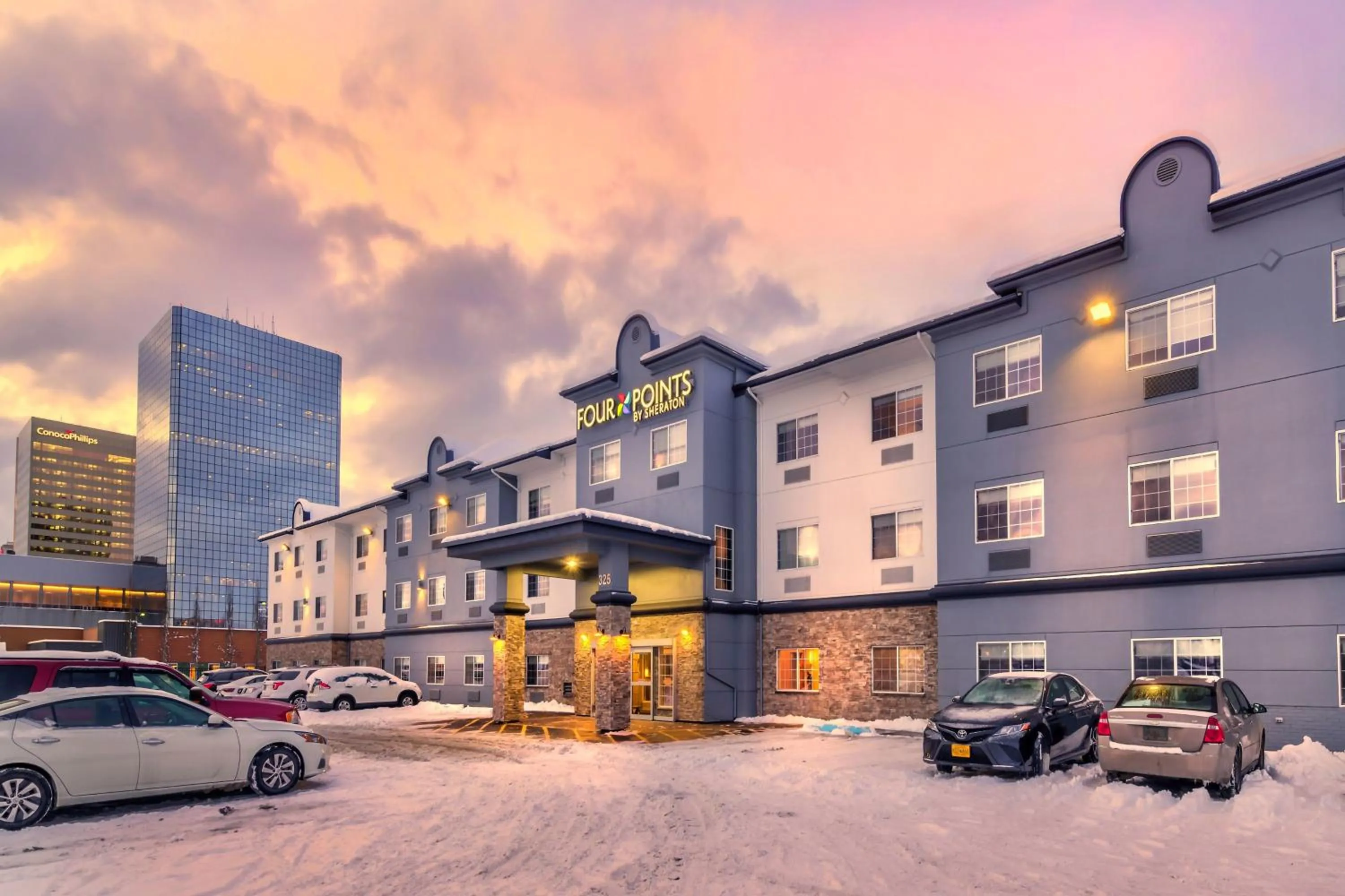 Property building in Four Points by Sheraton Anchorage Downtown