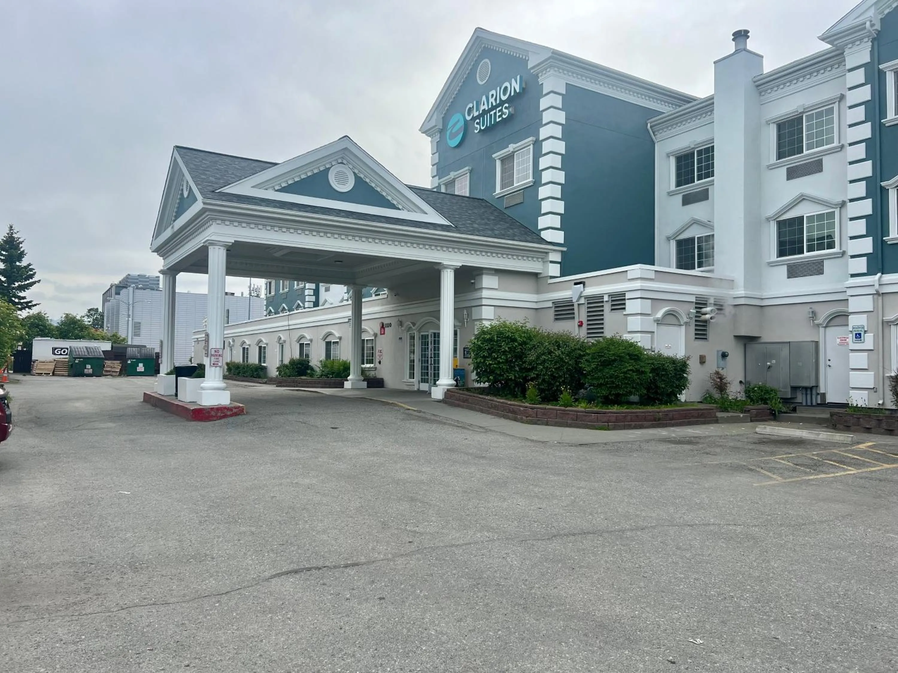 Property building in Clarion Suites Anchorage Downtown