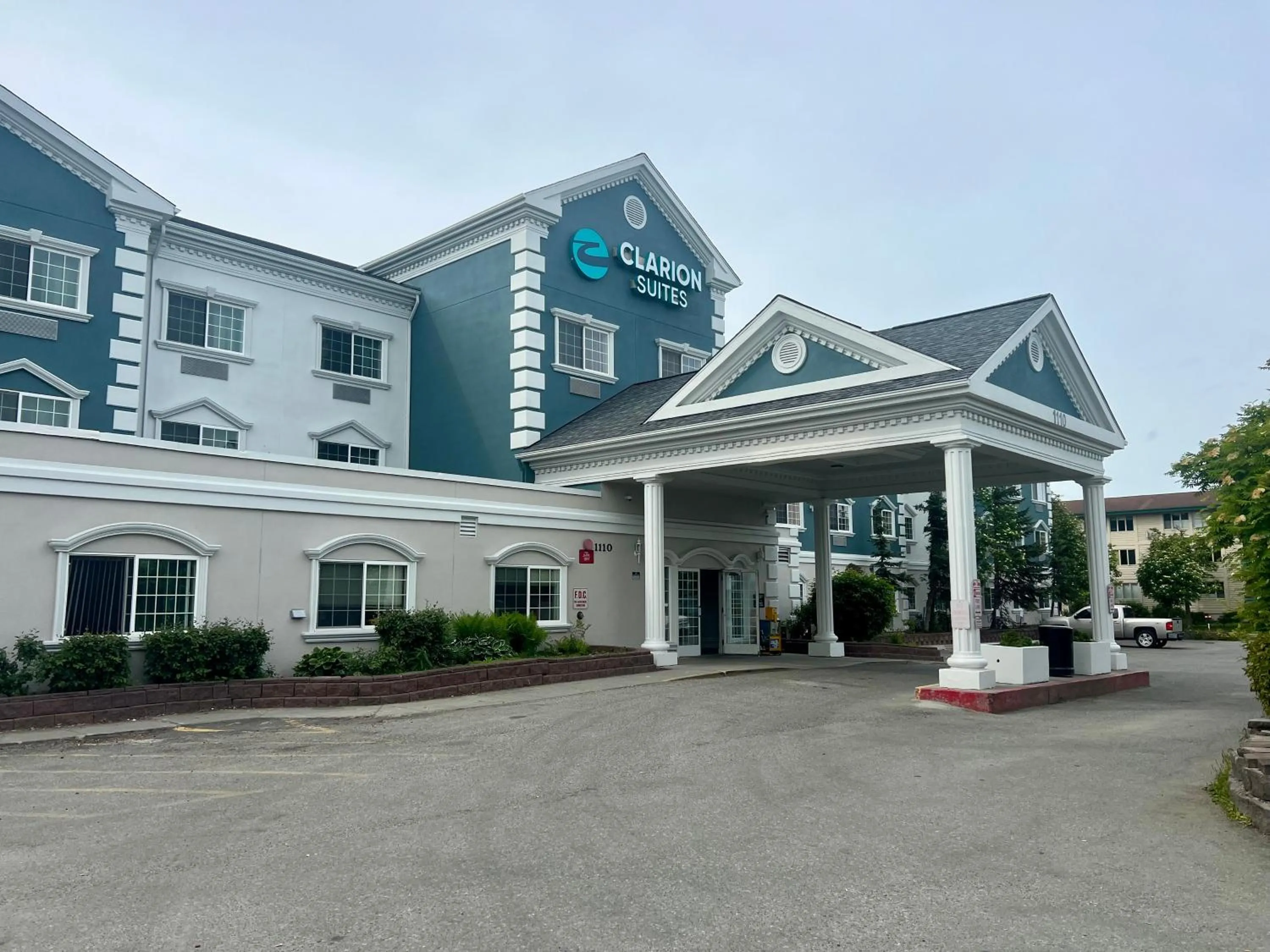 Property building in Clarion Suites Anchorage Downtown