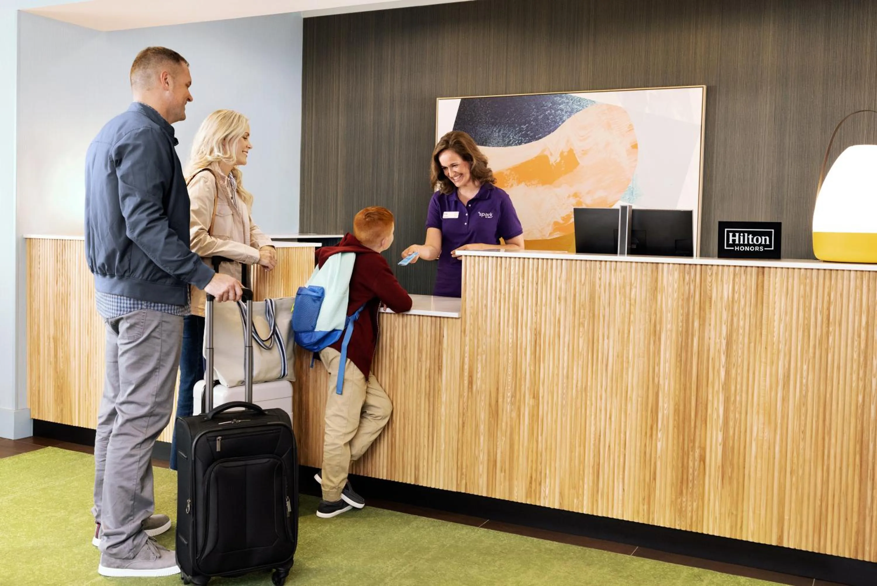 Lobby or reception in Quality Inn