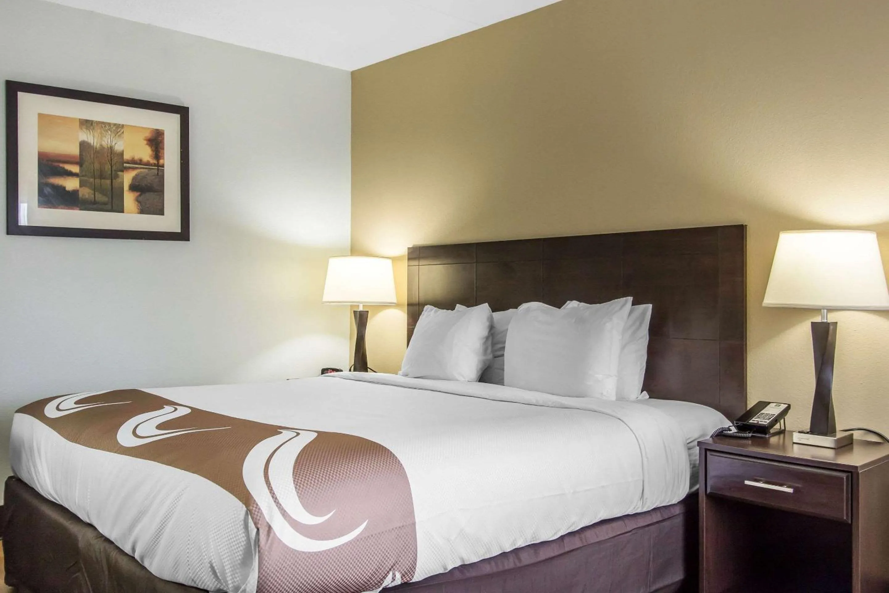 Photo of the whole room, Bed in Quality Inn Downtown Historic District