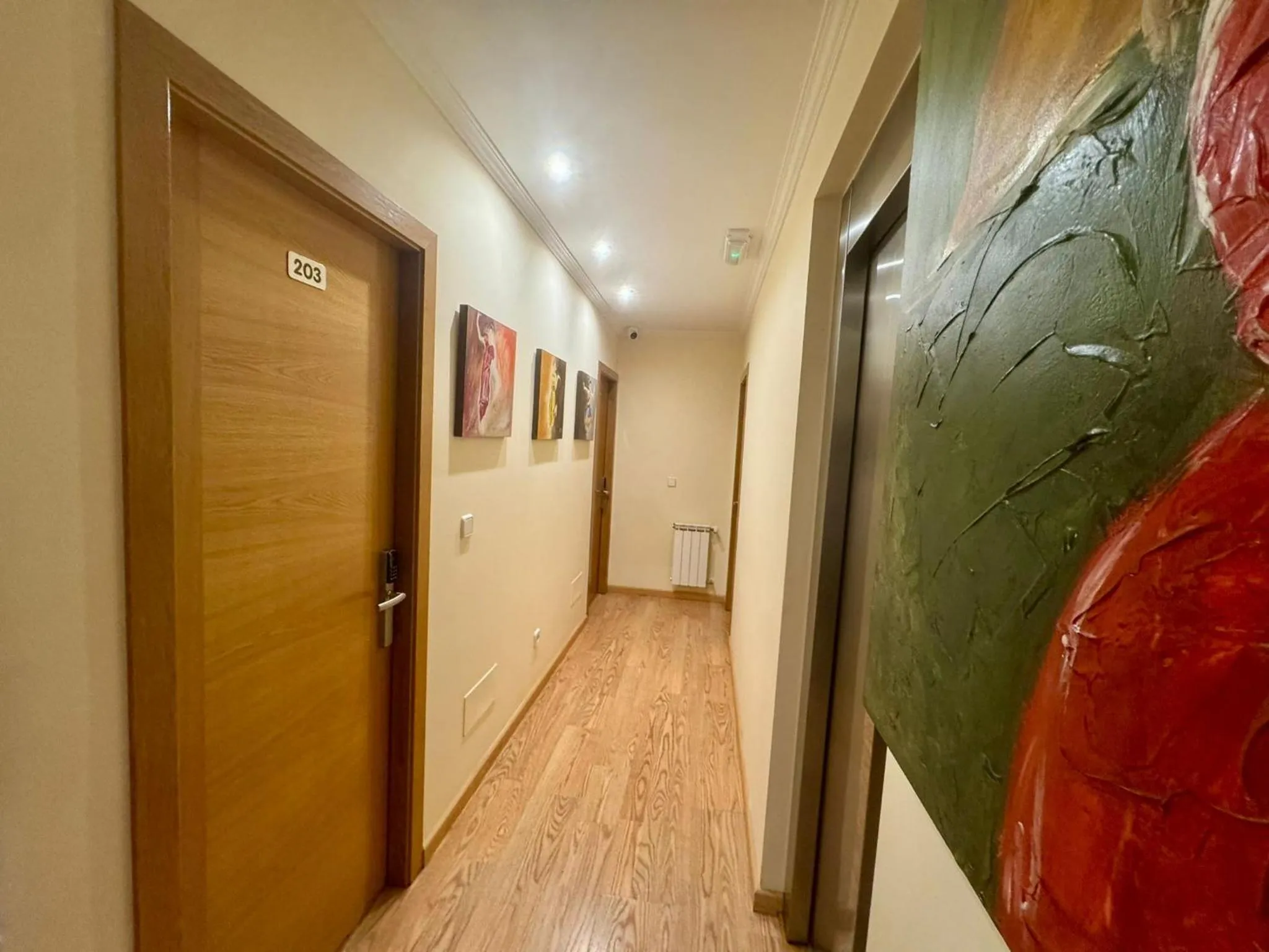 Decorative detail in Hotel Reigosa