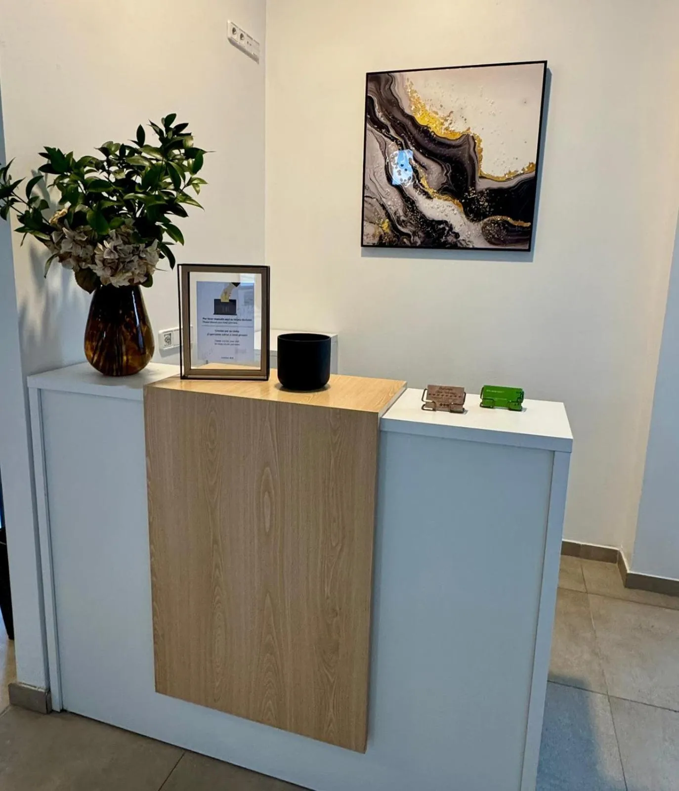 Lobby or reception in Hotel Reigosa