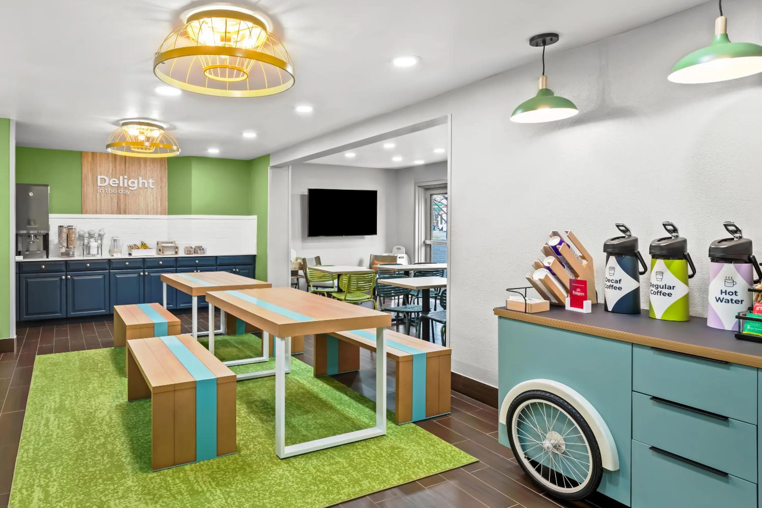 Continental breakfast in Spark by Hilton Oxford