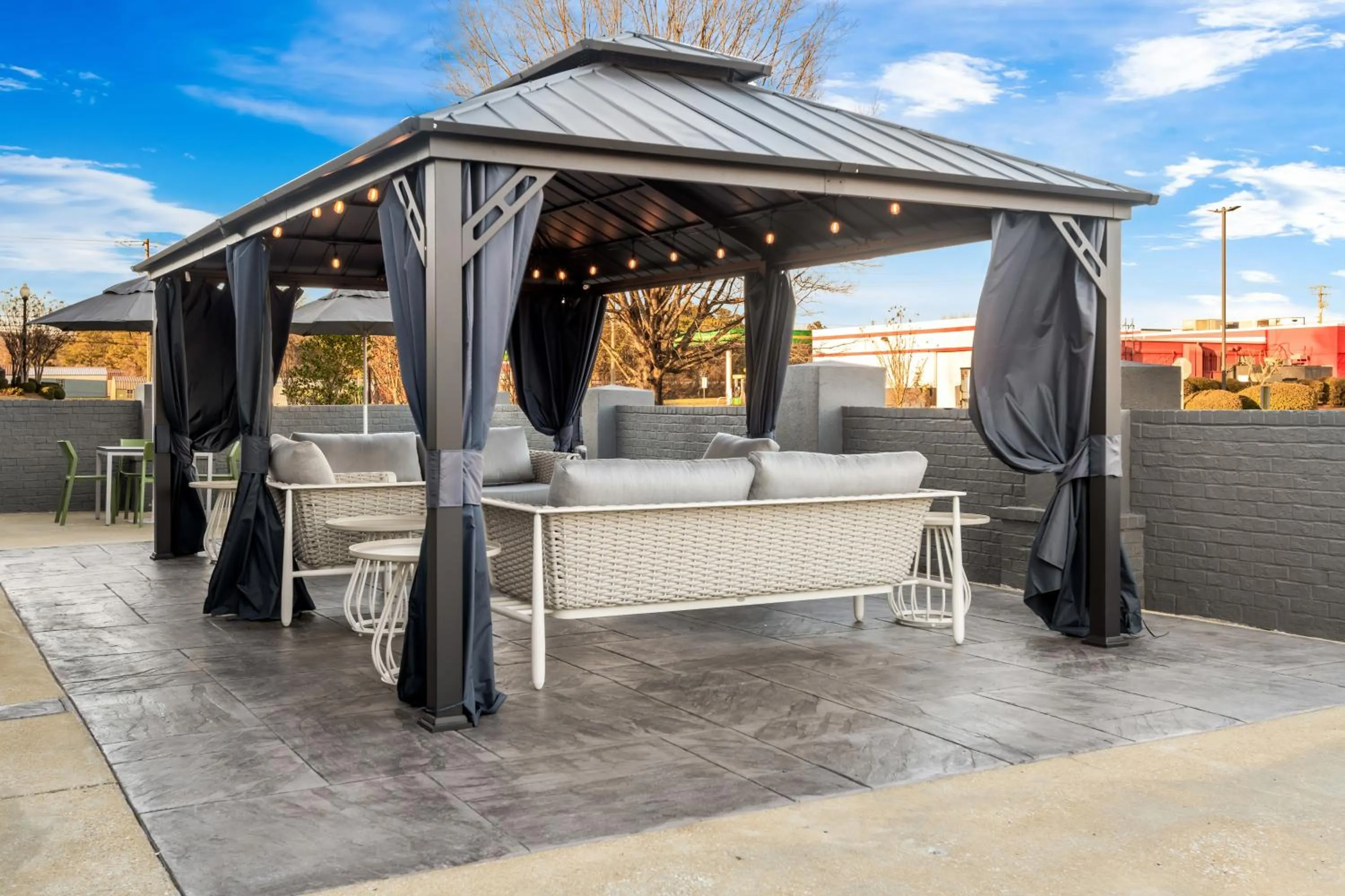 Patio in Spark by Hilton Oxford