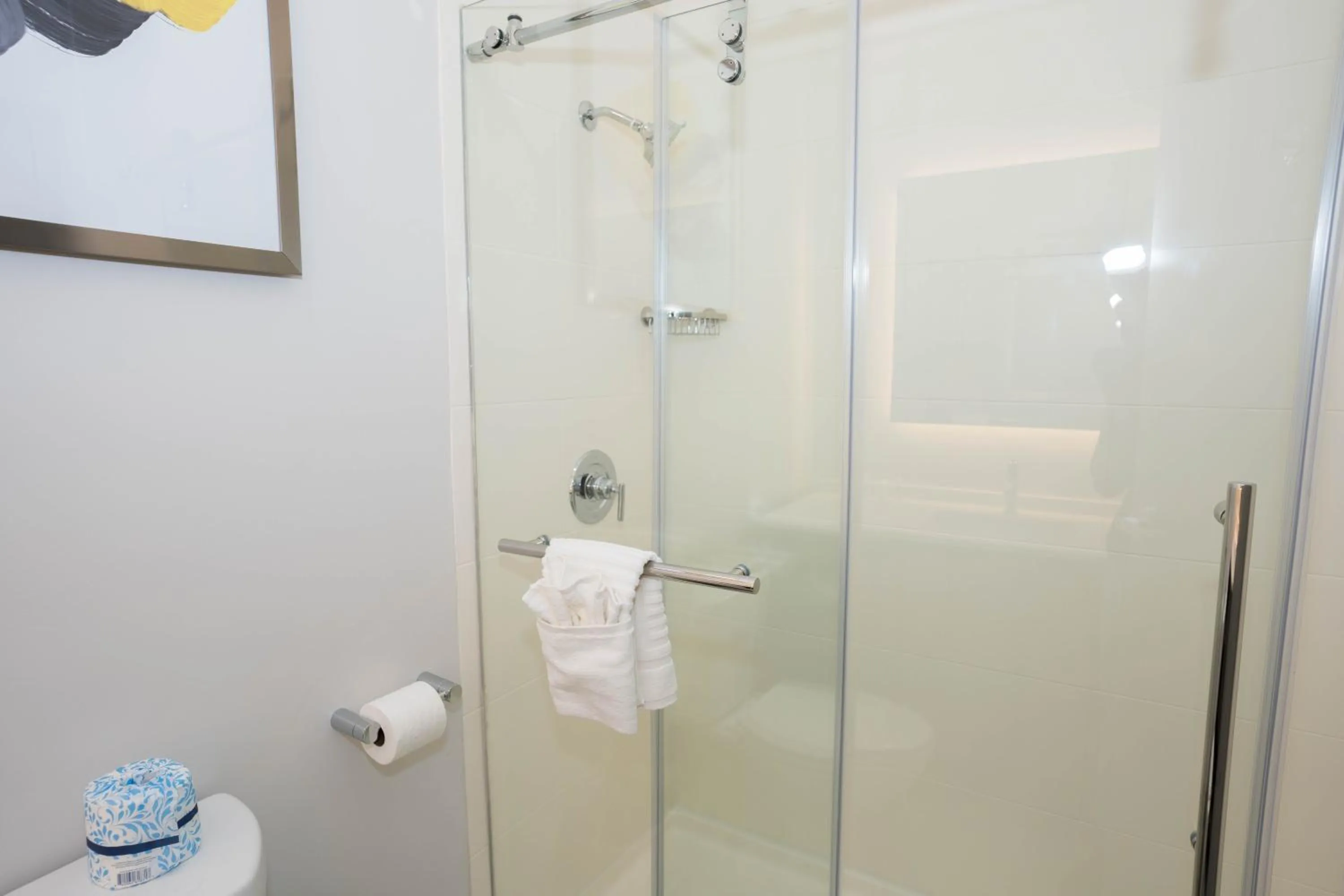 Shower in Comfort Inn & Suites River City Decatur