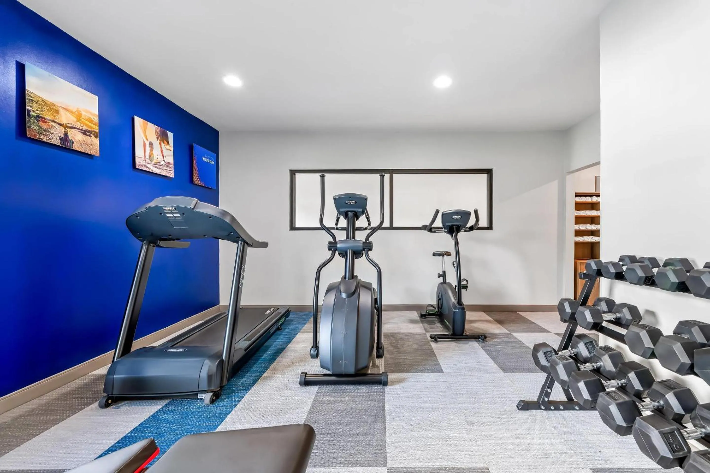 Fitness centre/facilities in Comfort Inn & Suites River City Decatur