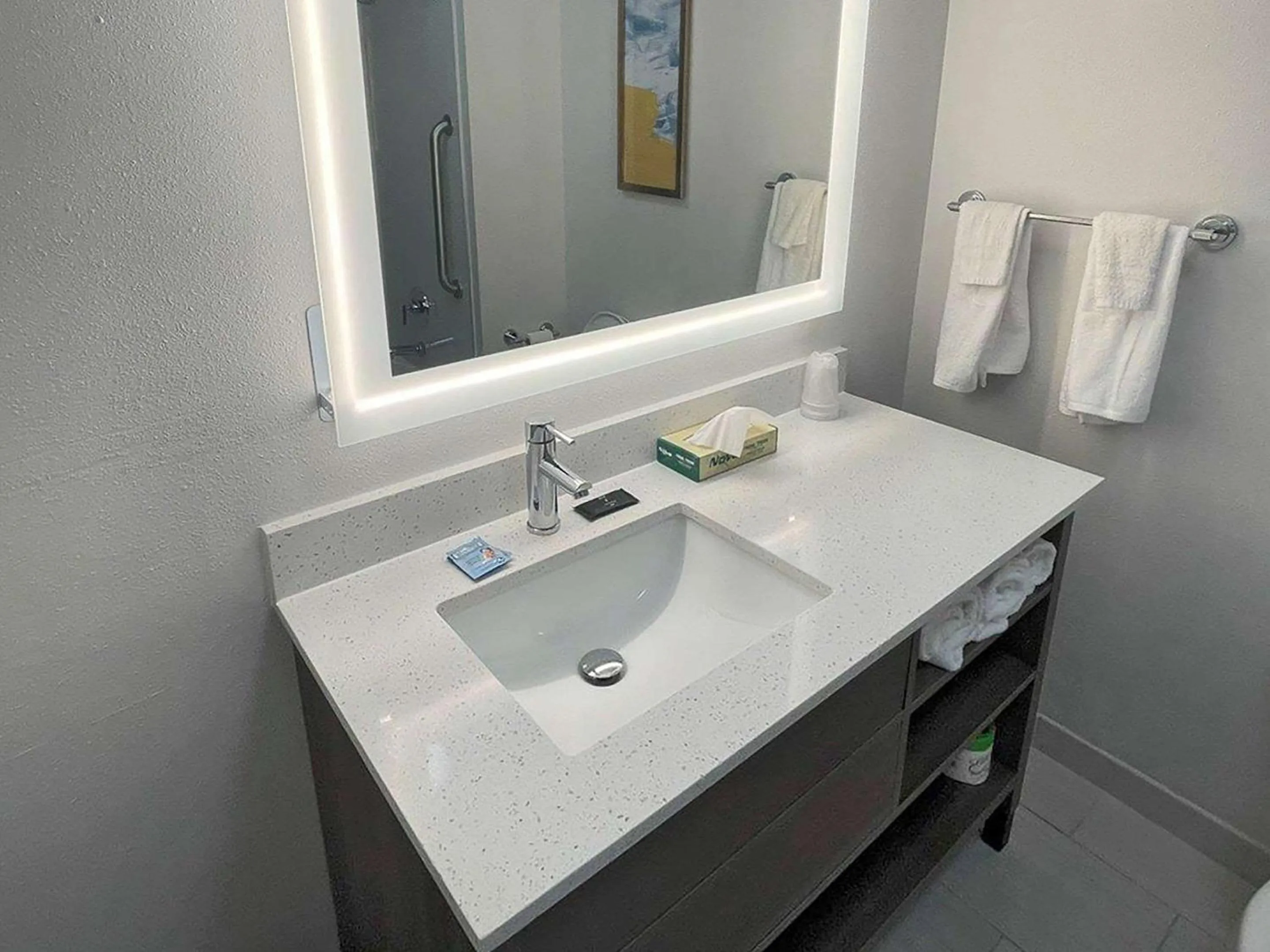 Bedroom in Comfort Suites Mobile-South Alabama University Area