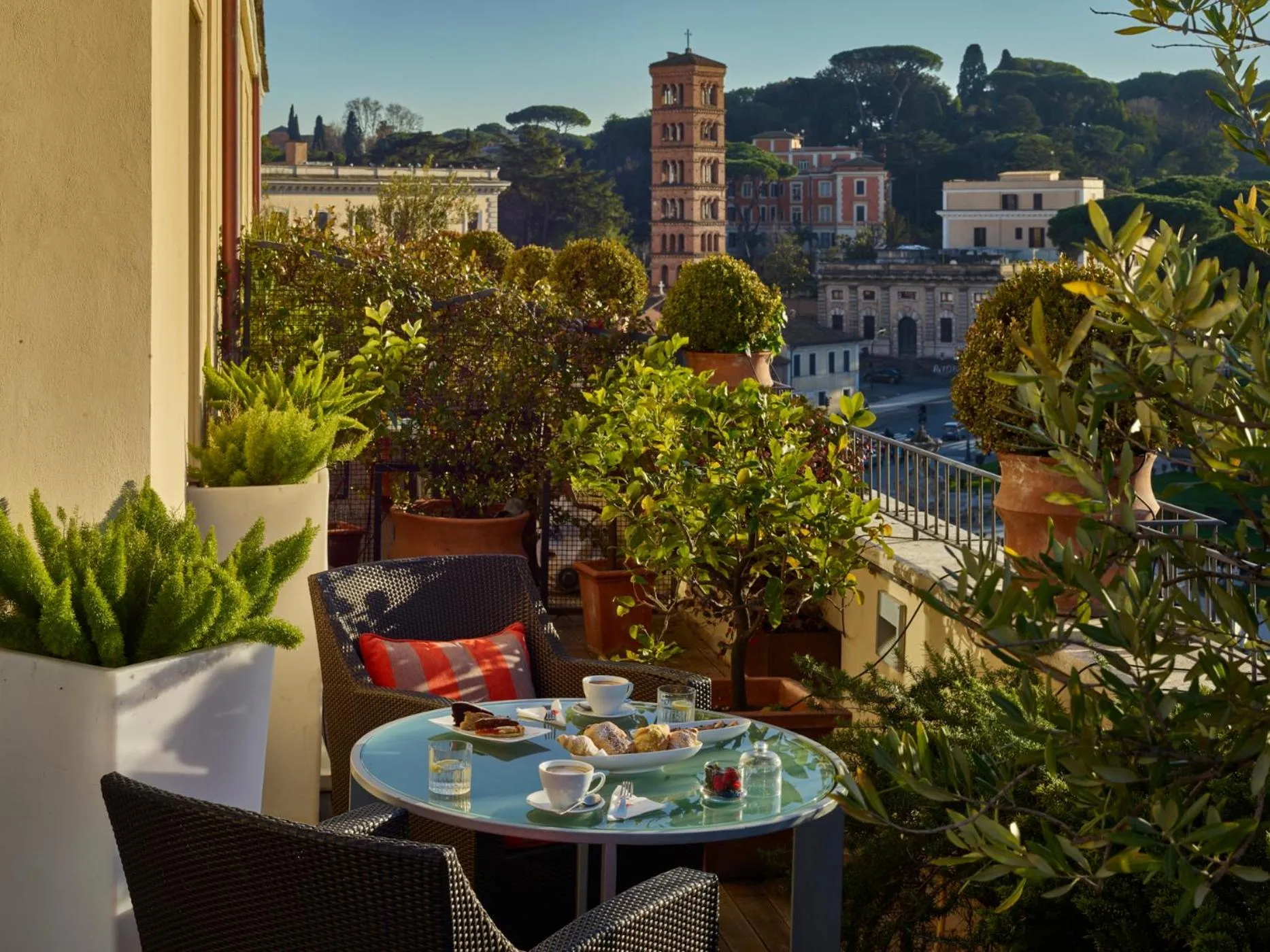 Balcony/Terrace in 47 Boutique Hotel