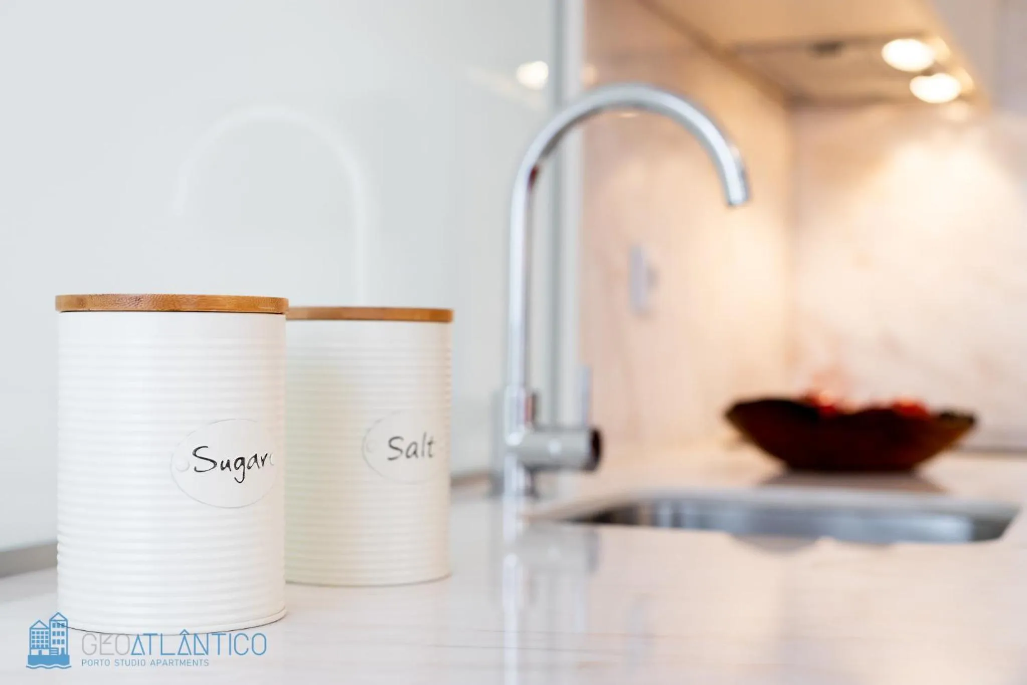 Kitchen or kitchenette in Geo Studios Santa Catarina