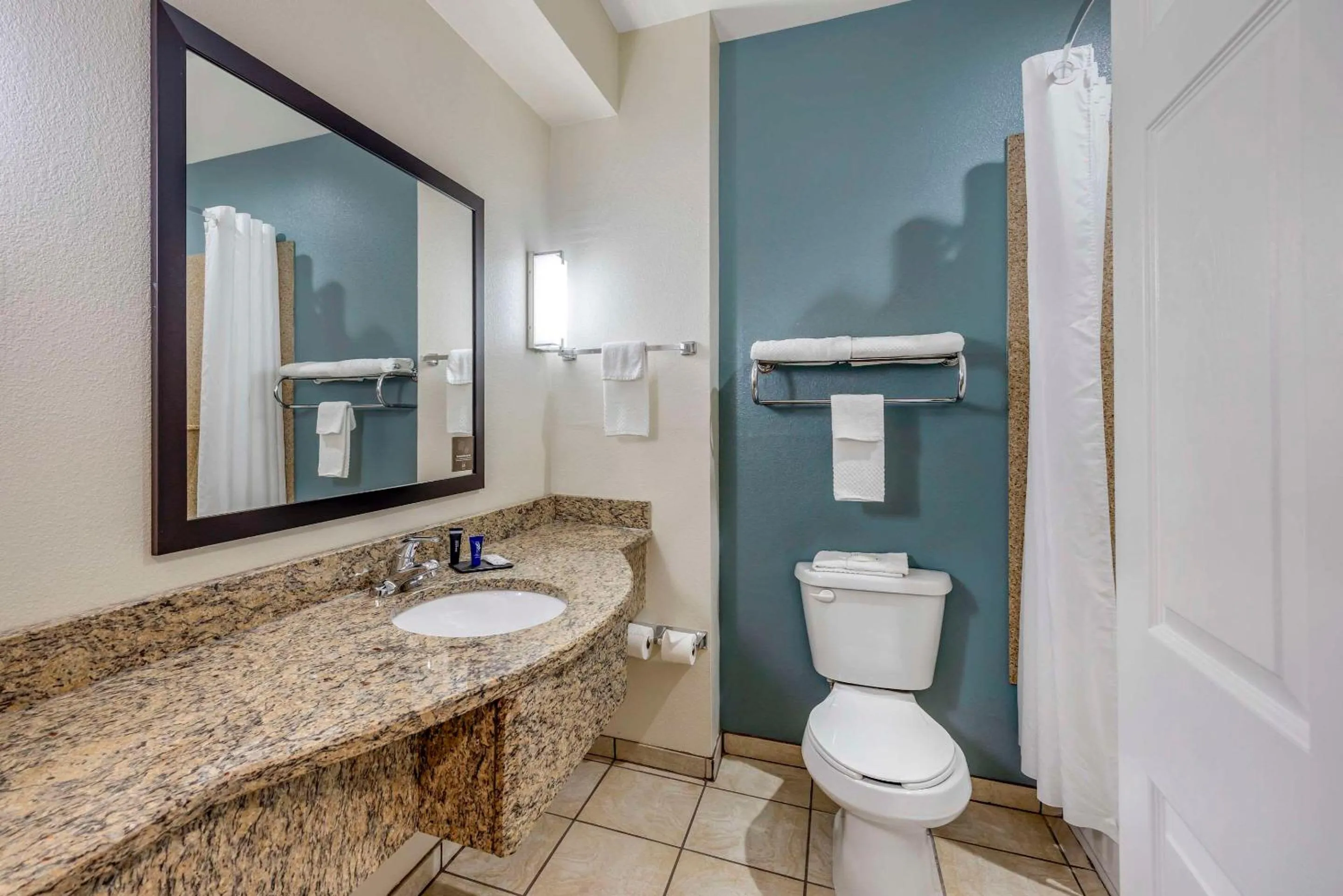 Bedroom in Sleep Inn & Suites Huntsville near US Space & Rocket Center