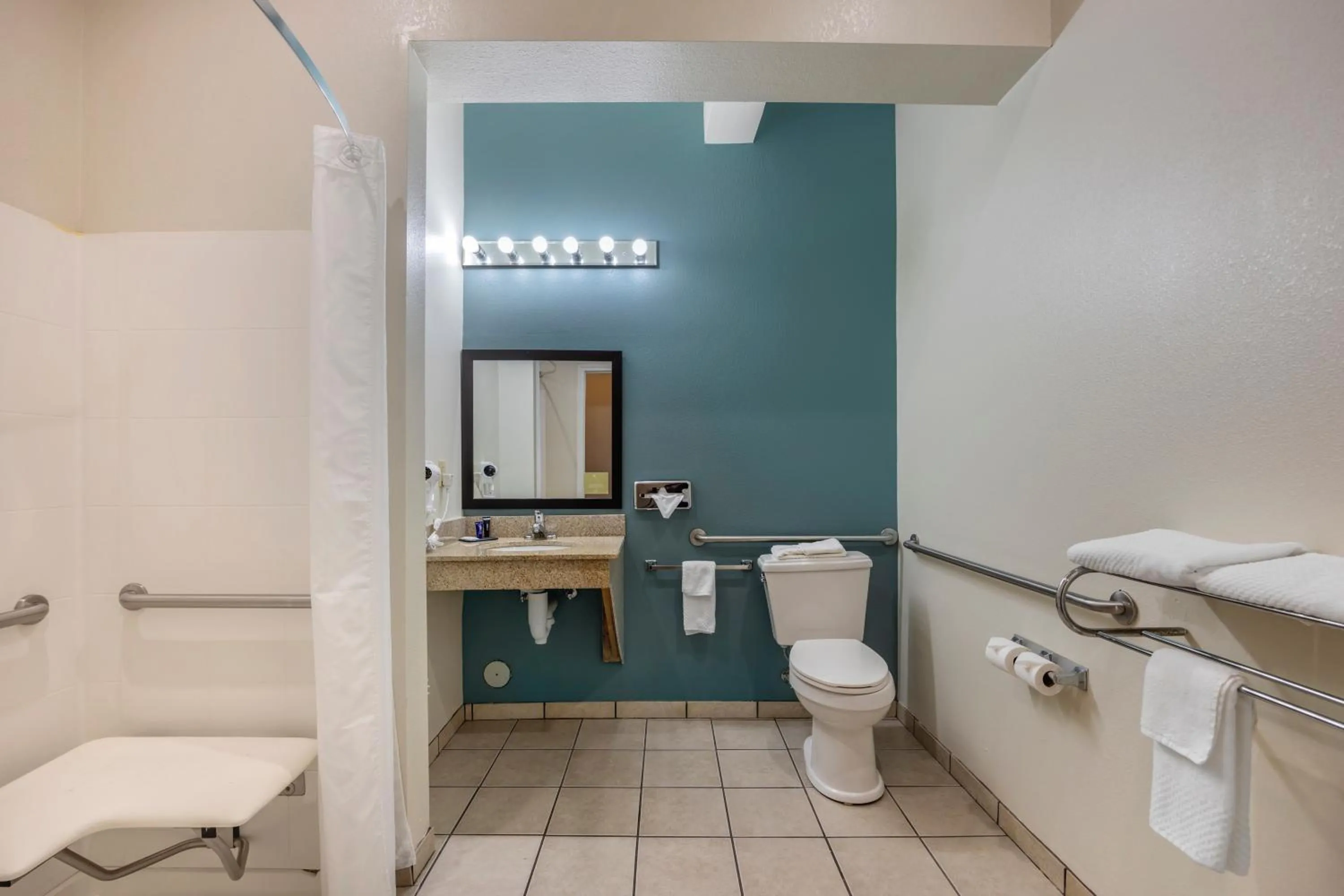 Bathroom in Sleep Inn & Suites Huntsville near US Space & Rocket Center