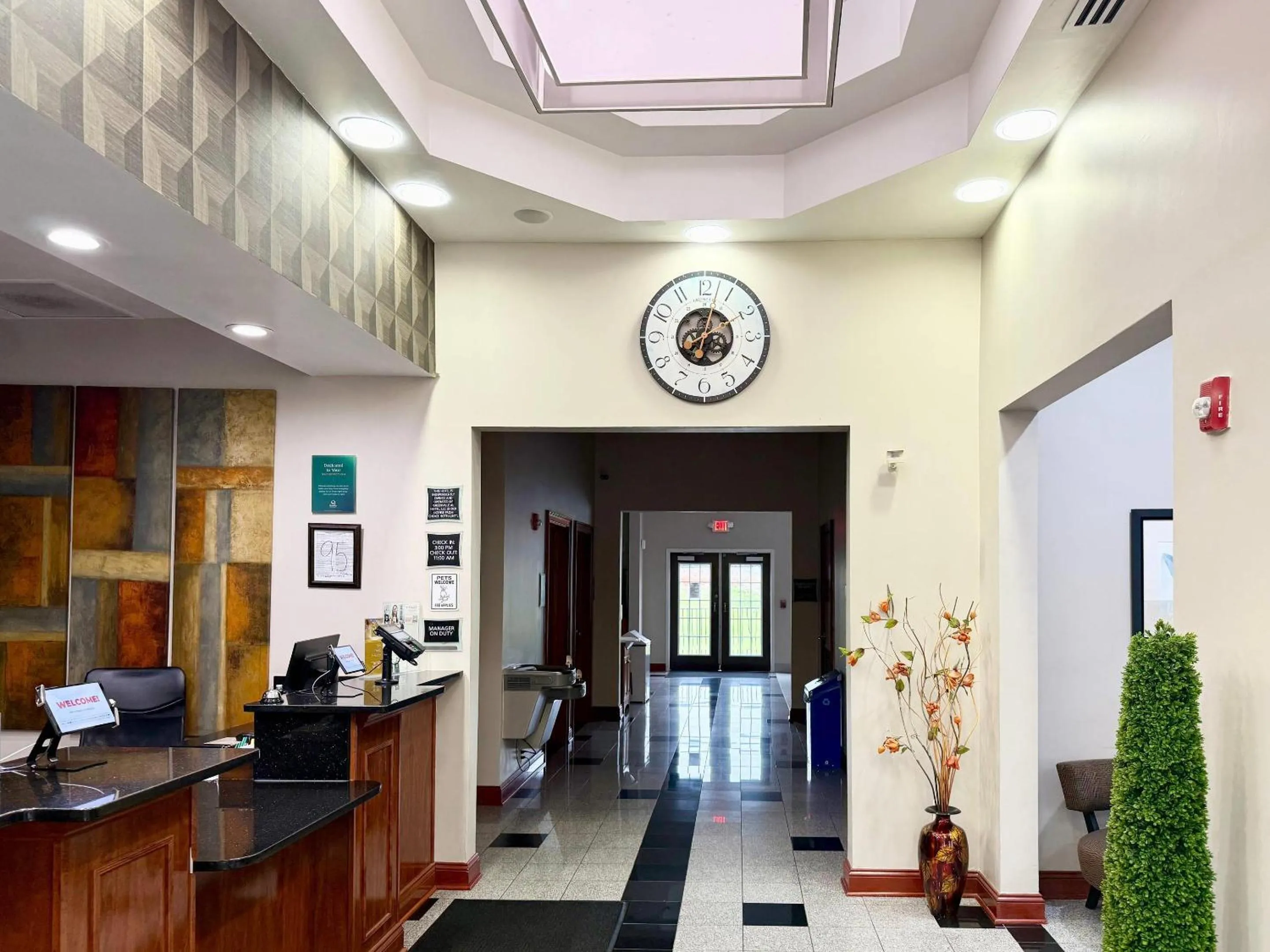 Lobby or reception in Quality Inn & Suites Greenville I-65