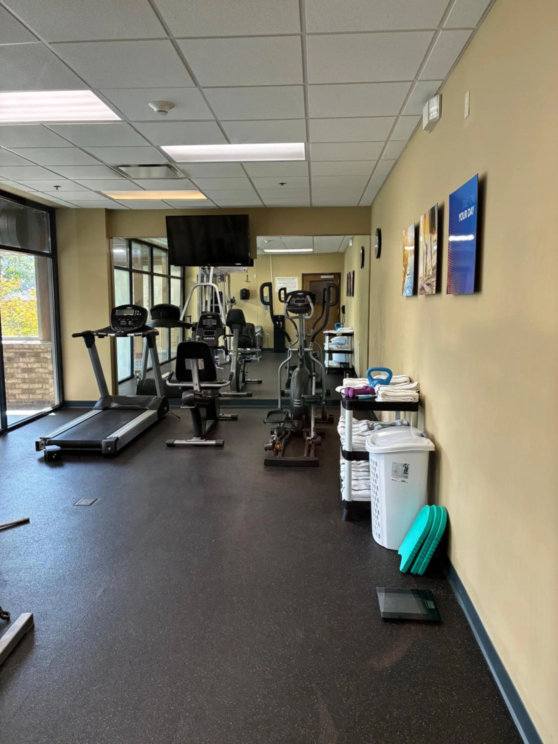 Fitness centre/facilities in Comfort Inn & Suites Near Lake Guntersville