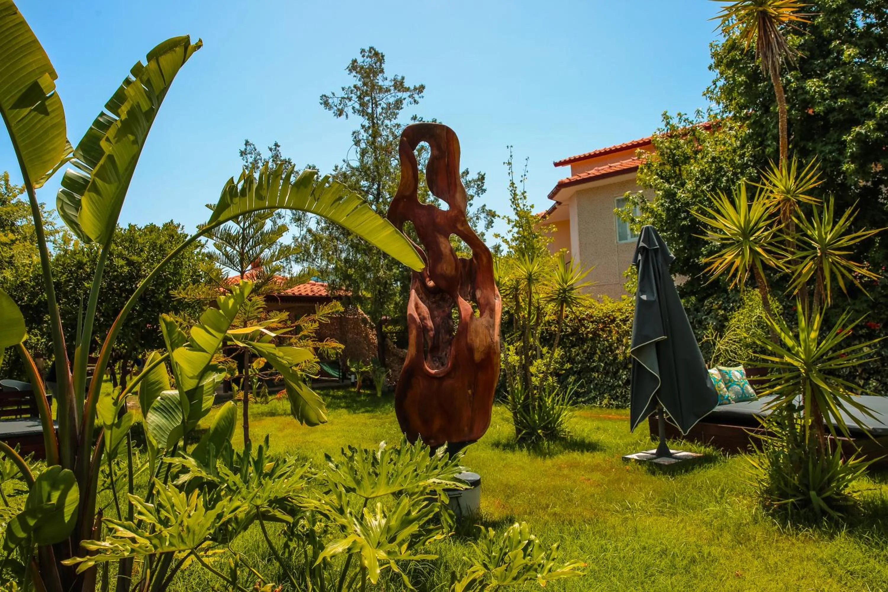Garden in Murat Pasha Mansion