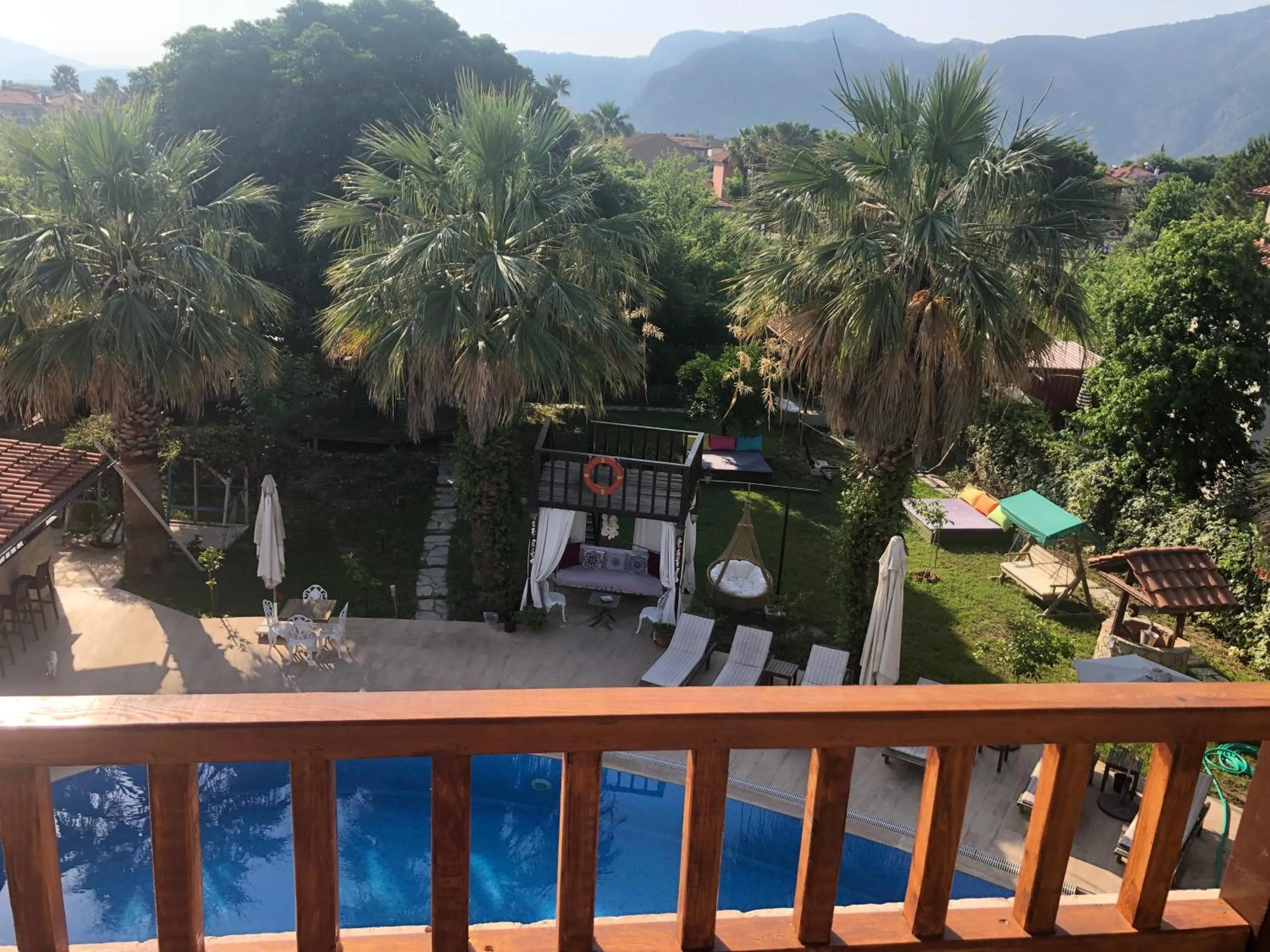 Garden view in Murat Pasha Mansion