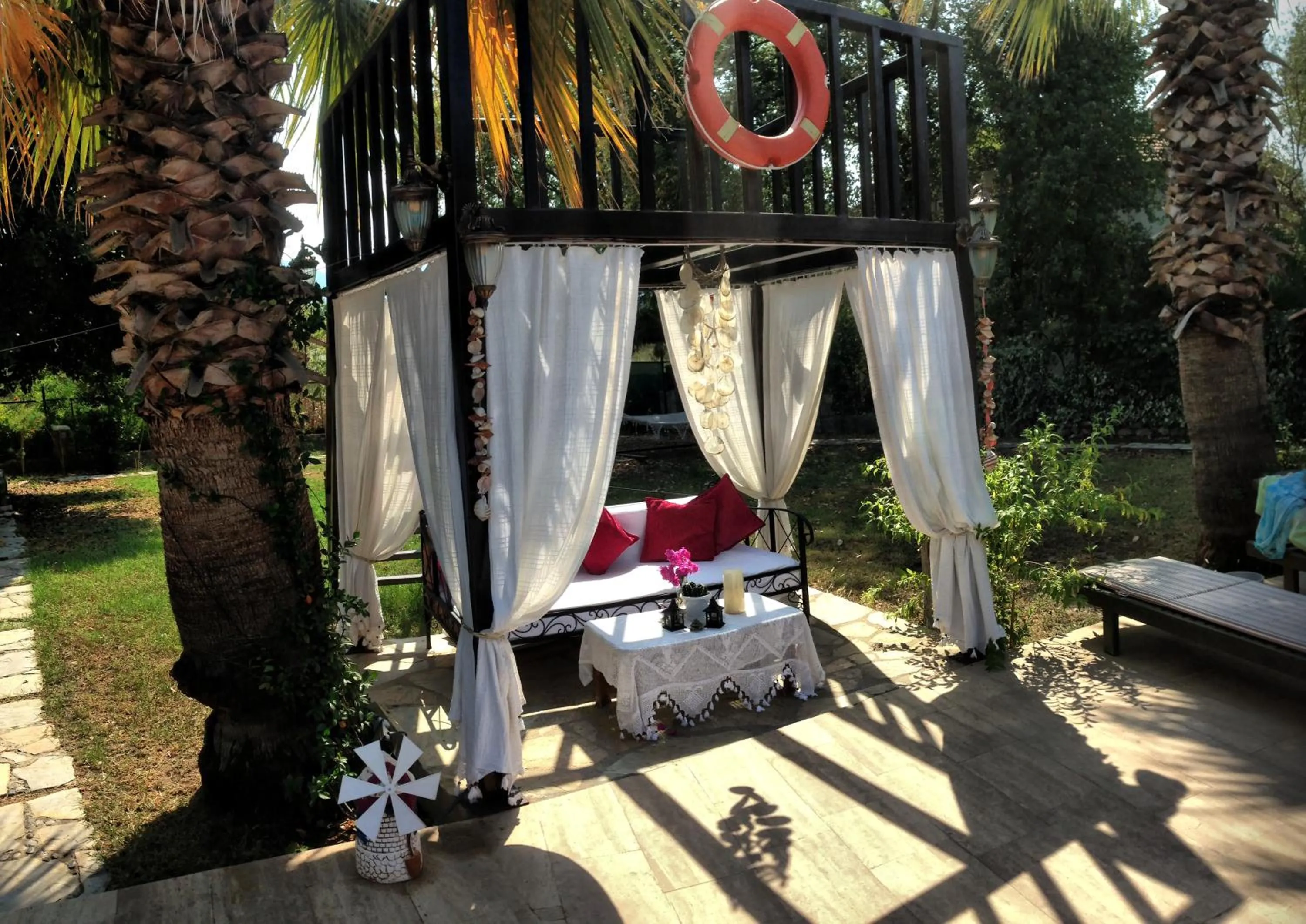 Garden view in Murat Pasha Mansion