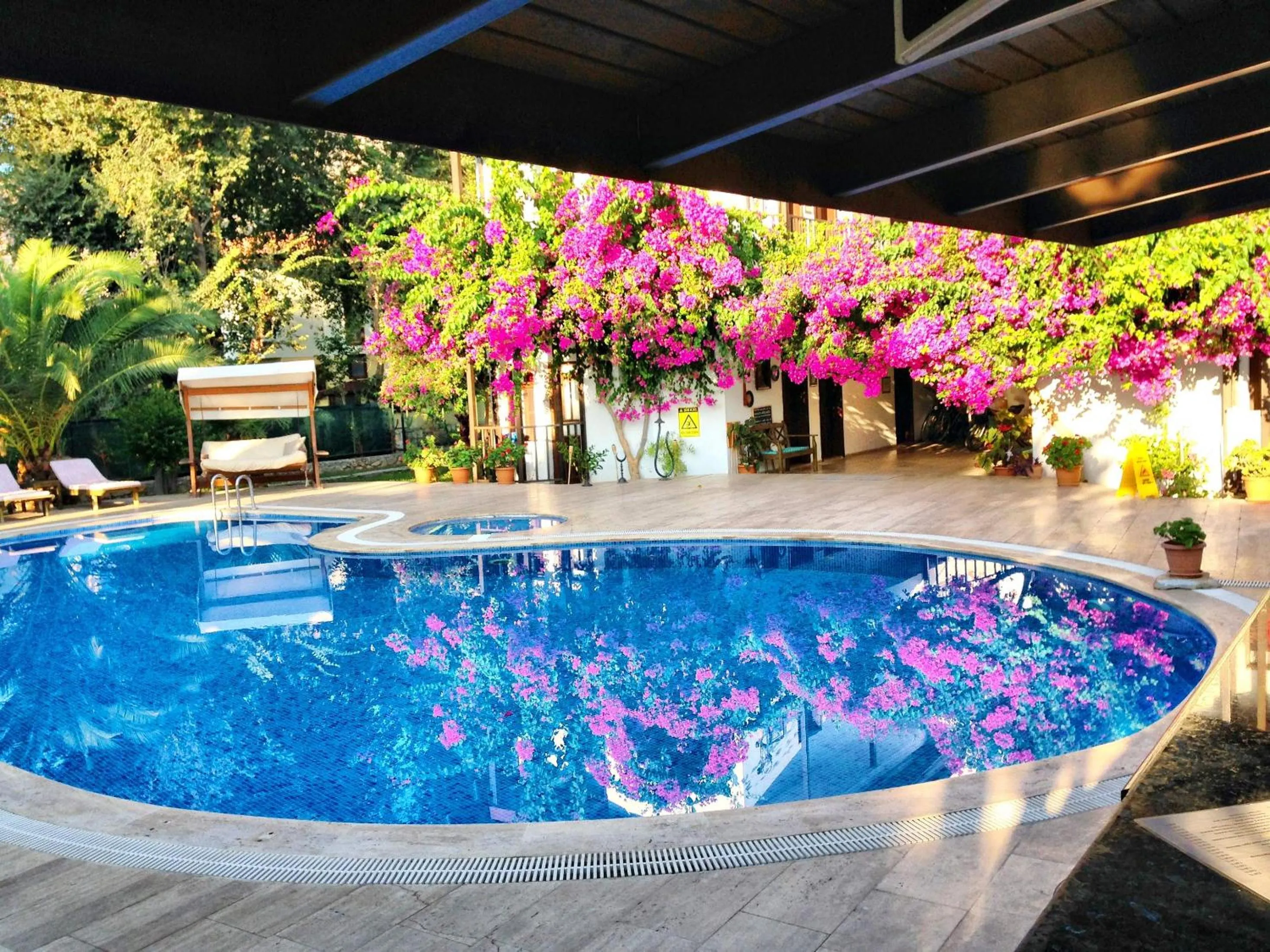 Patio in Murat Pasha Mansion